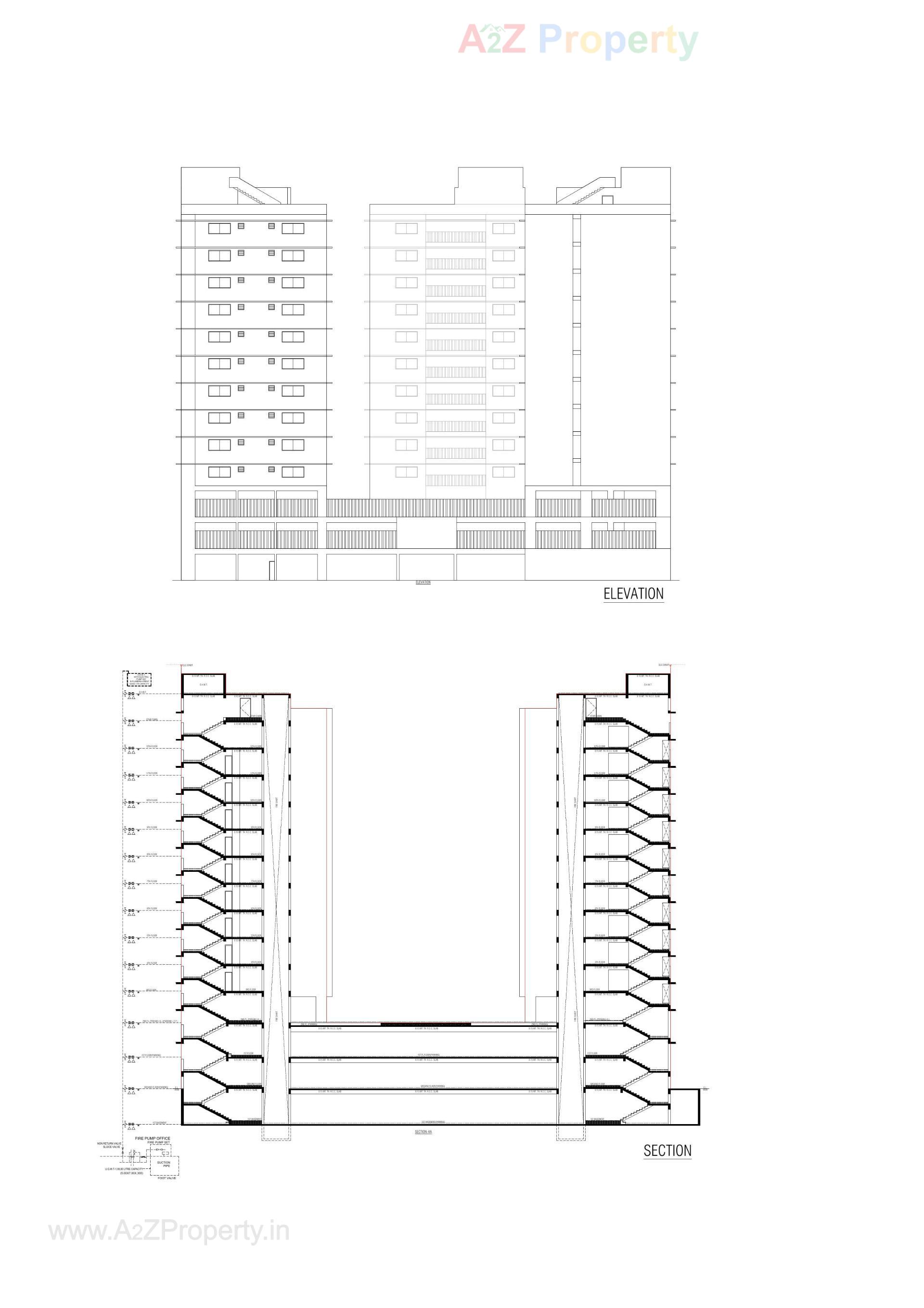 Layout of real estate project Oeuvre located at Ambali, Ahmedabad, Gujarat