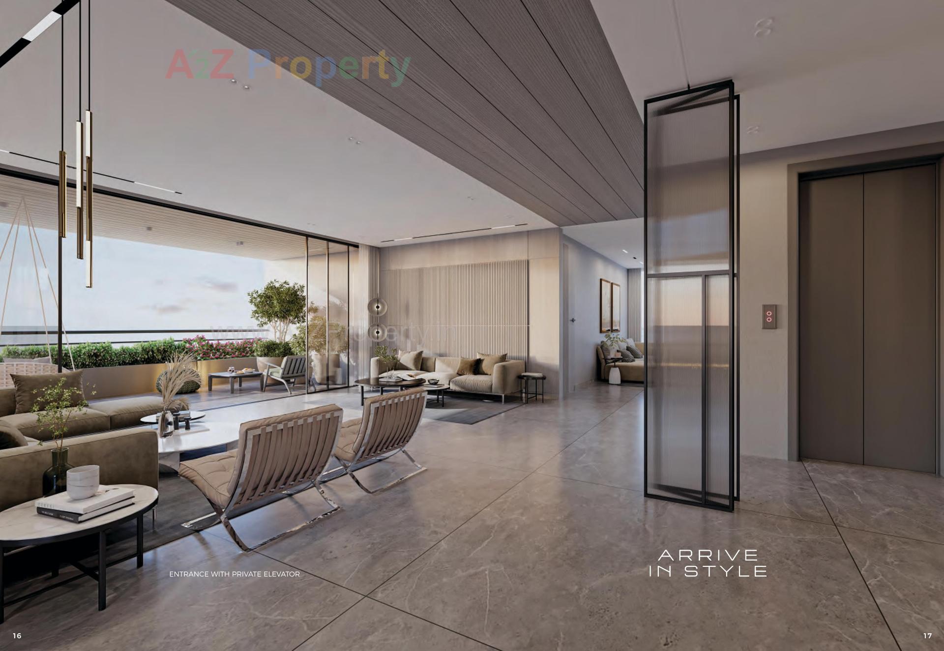 3D Elevation of real estate project Olive Xiv located at Vastrapur, Ahmedabad, Gujarat