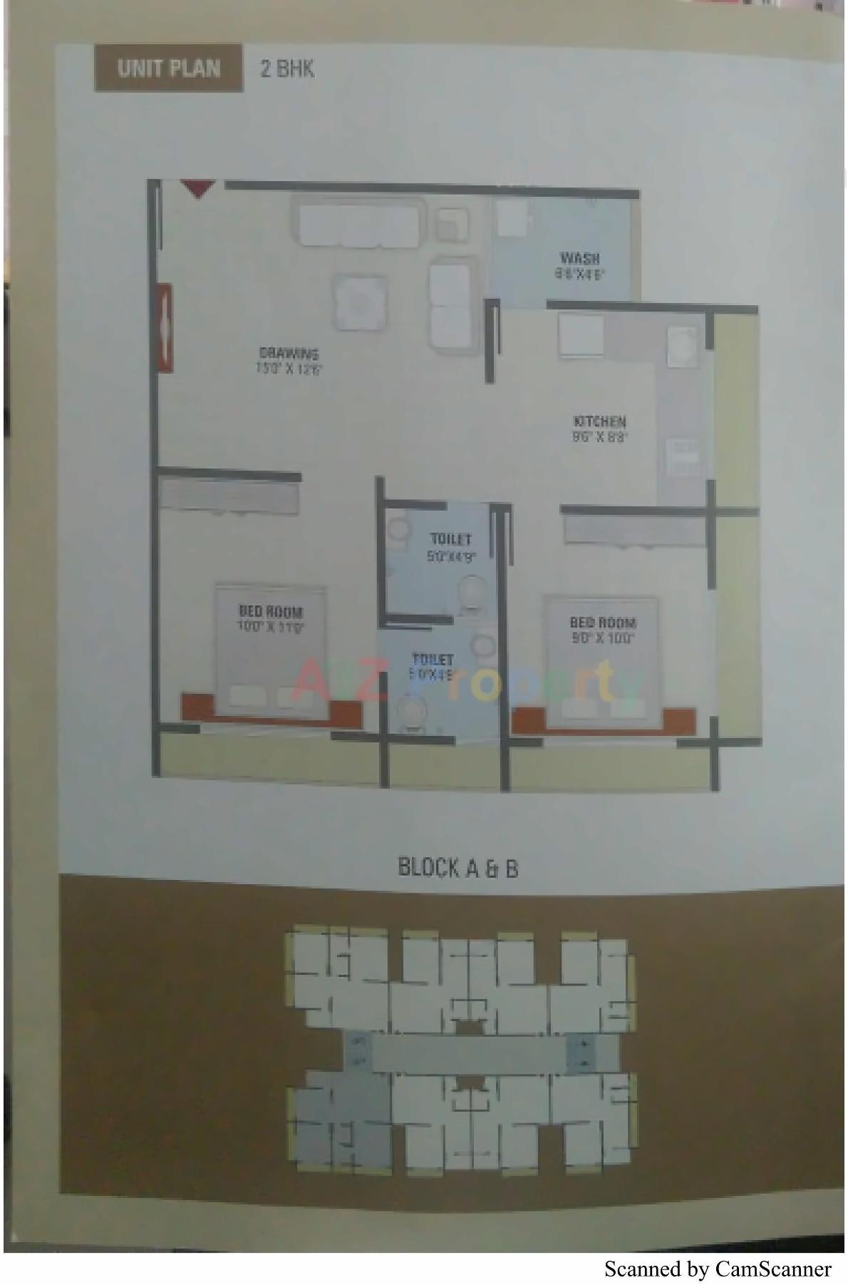 Layout of real estate project Om Afford located at Vastral, Ahmedabad, Gujarat