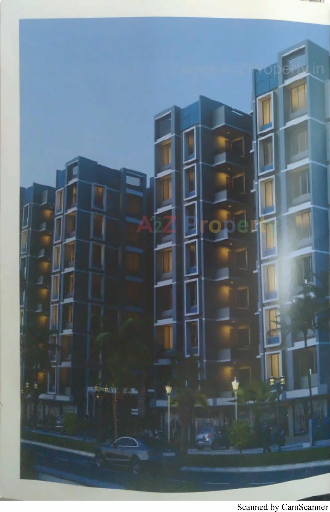 3D Elevation of real estate project Om Afford located at Vastral, Ahmedabad, Gujarat