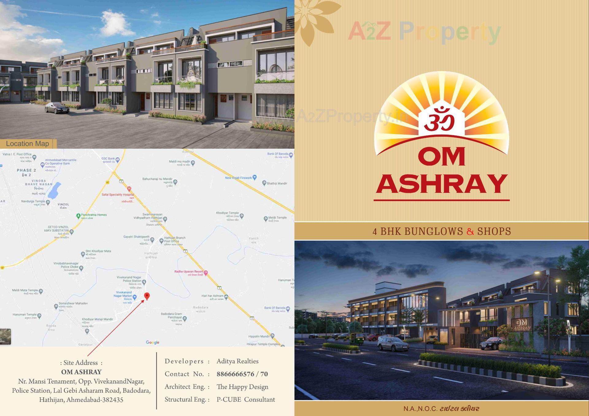  of real estate project Om Ashray located at Ahmedabad, Ahmedabad, Gujarat