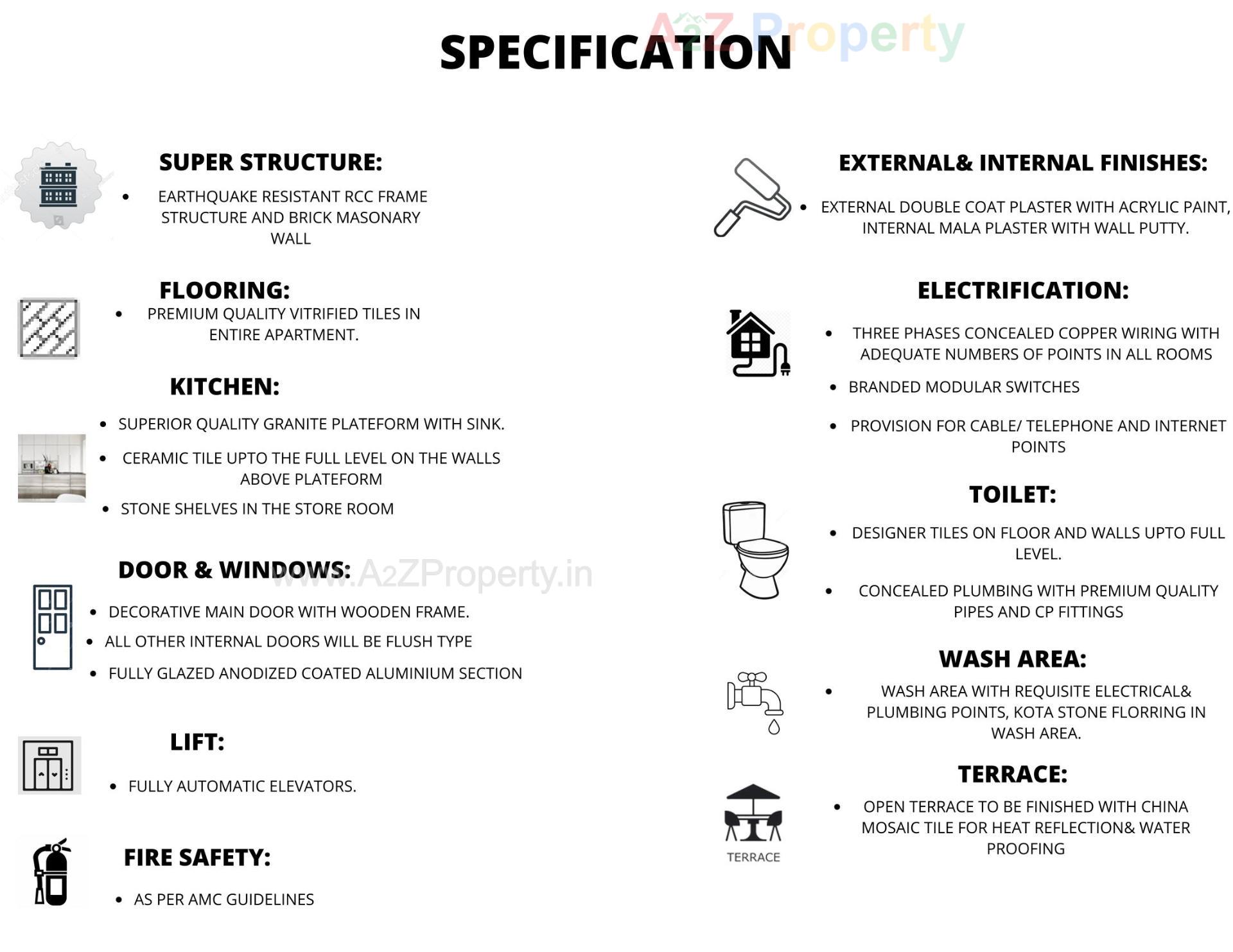  of real estate project Om Krupa located at Thaltej, Ahmedabad, Gujarat
