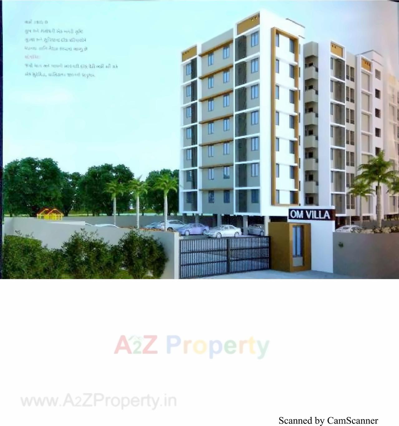 3D Elevation of real estate project Om Villa located at Odhav, Ahmedabad, Gujarat