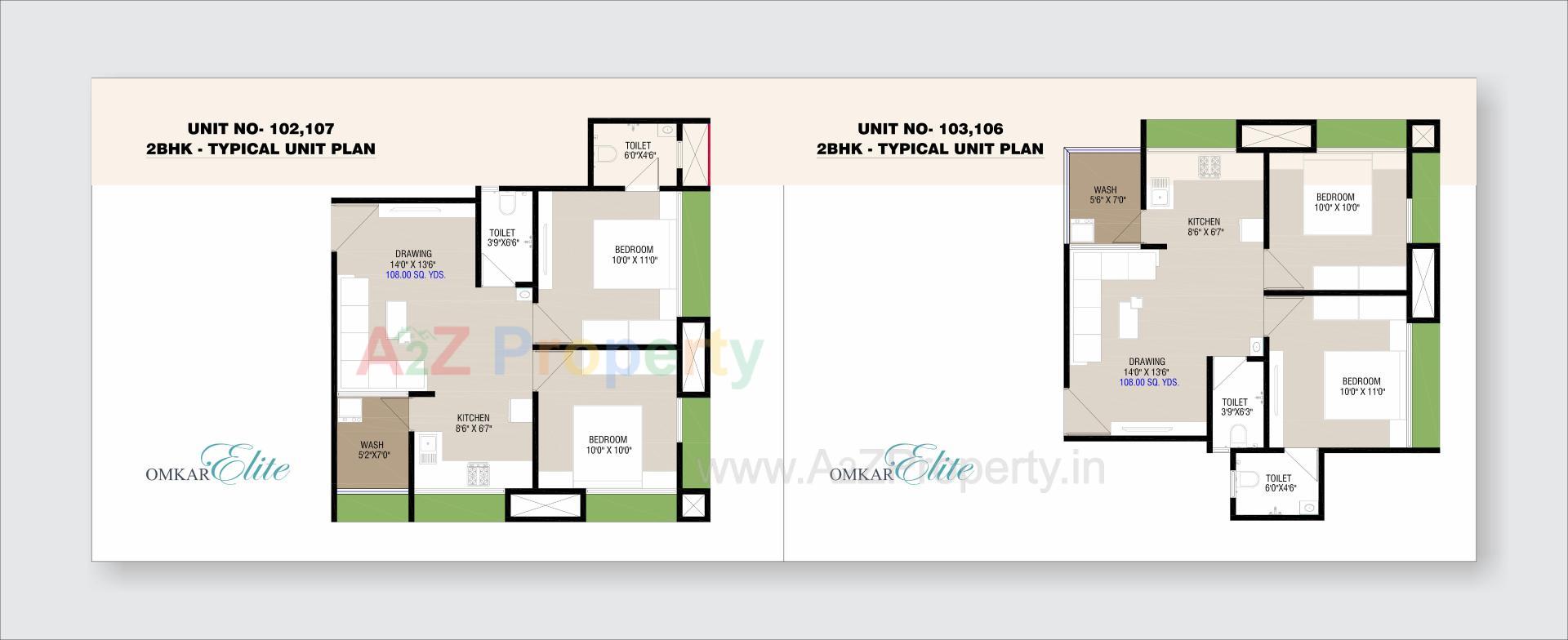 Layout of real estate project Omkar Elite located at Bareja, Ahmedabad, Gujarat