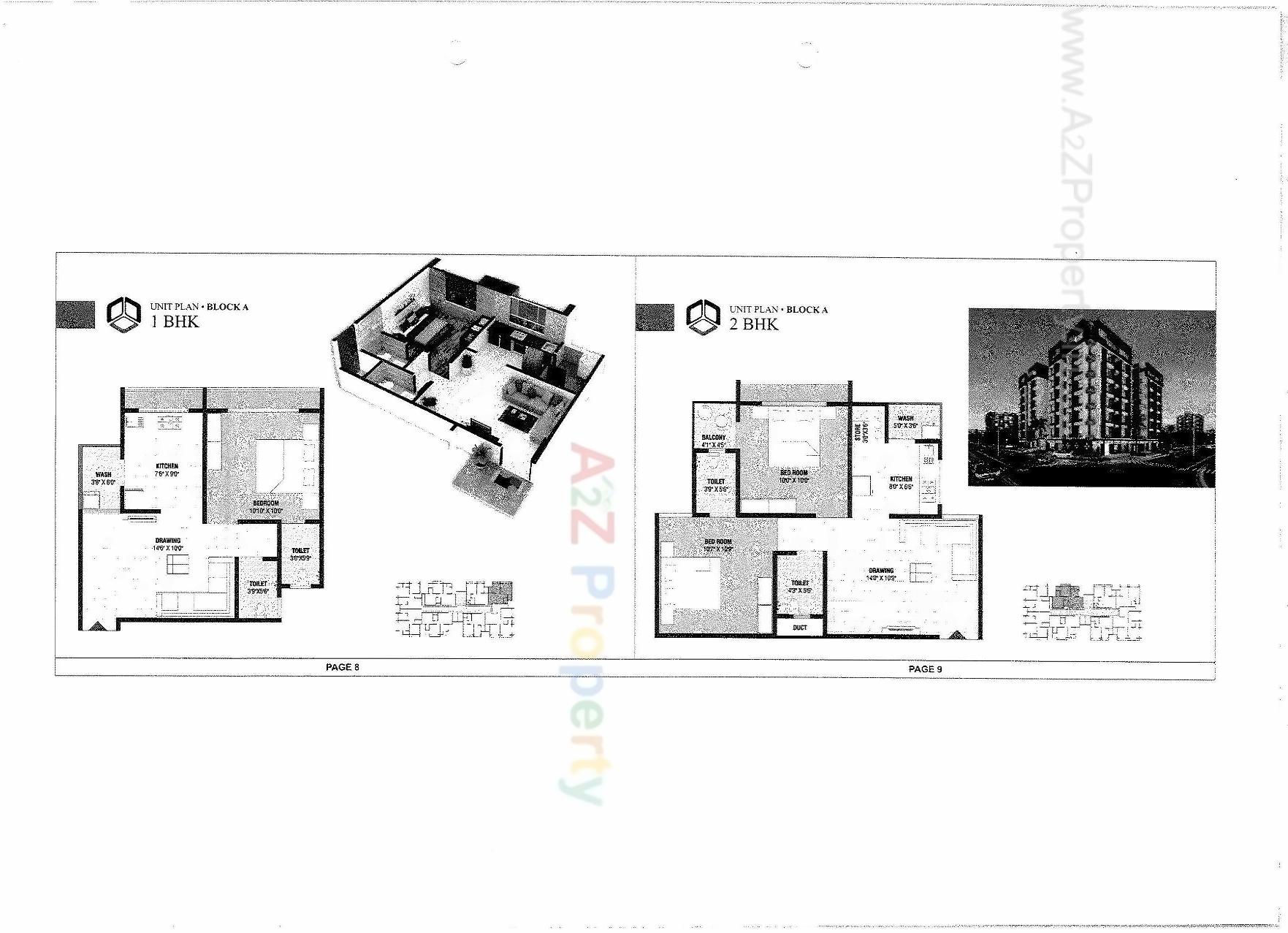 Layout of real estate project Omkar Residency located at Bareja, Ahmedabad, Gujarat