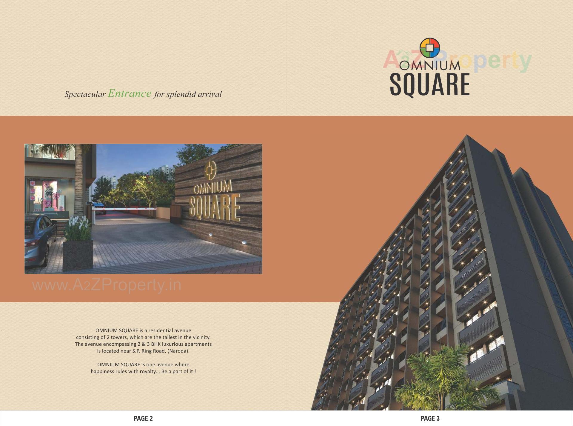  of real estate project Omnium Square located at Naroda, Ahmedabad, Gujarat