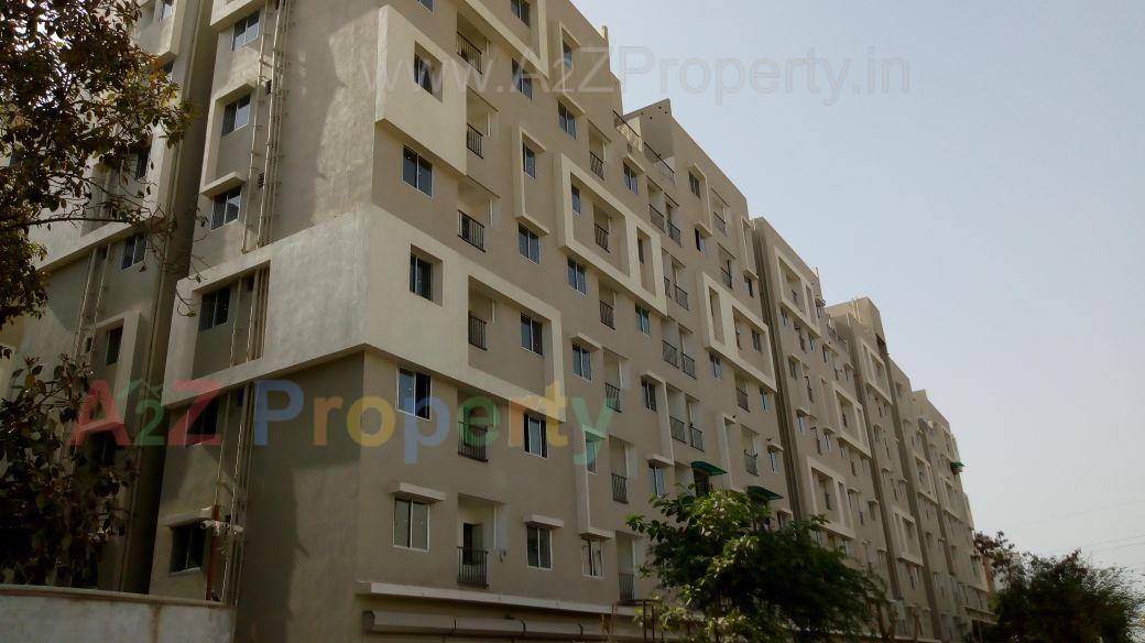 3D Elevation of real estate project Omshanti Gold Plus located at Vatva, Ahmedabad, Gujarat