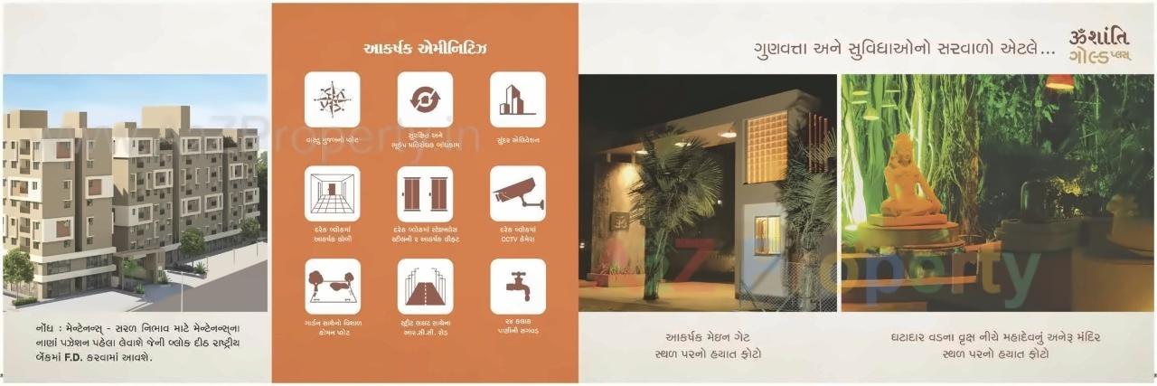  of real estate project Omshanti Gold Plus located at City, Ahmedabad, Gujarat
