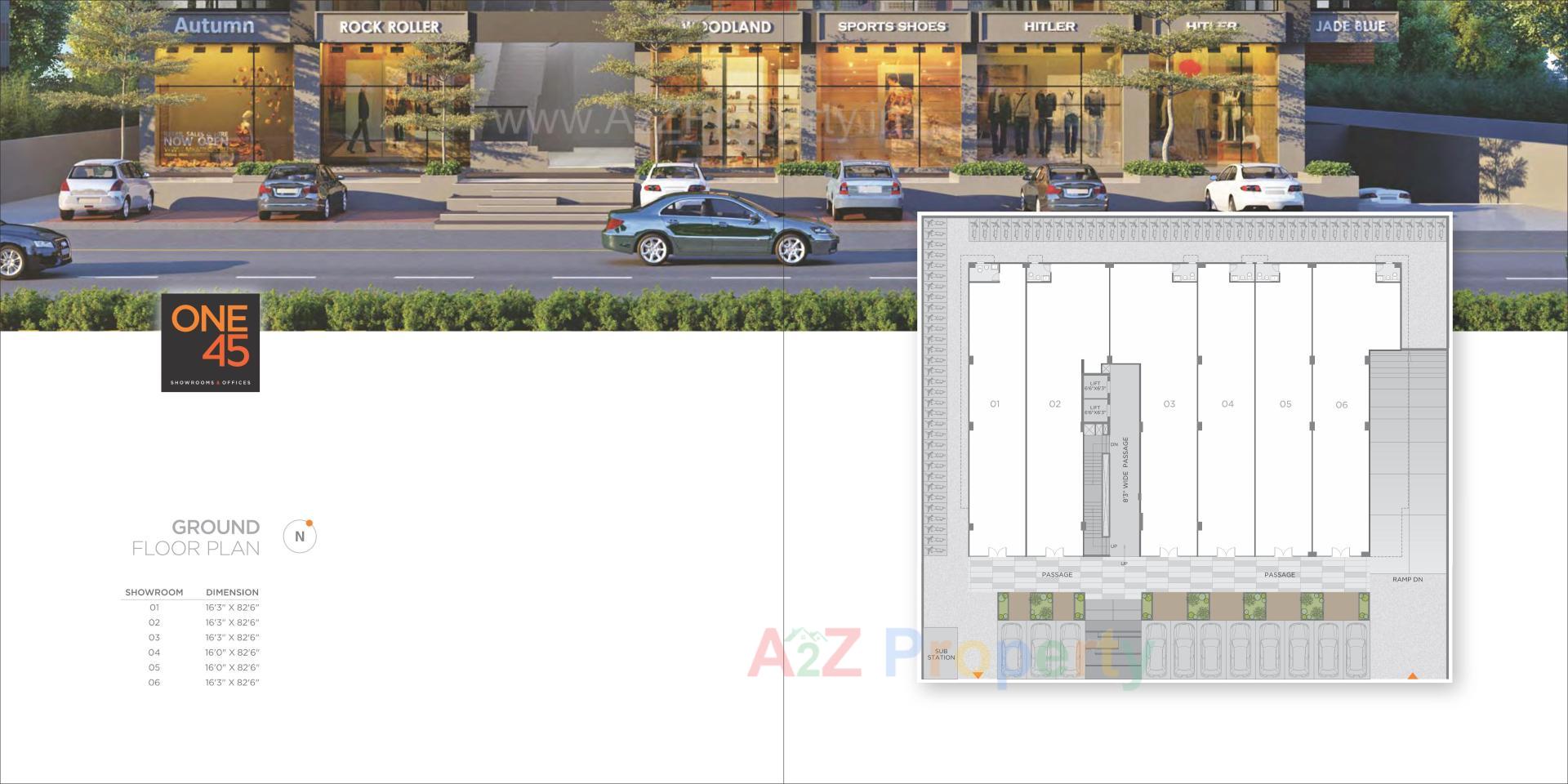  of real estate project One located at Sola, Ahmedabad, Gujarat