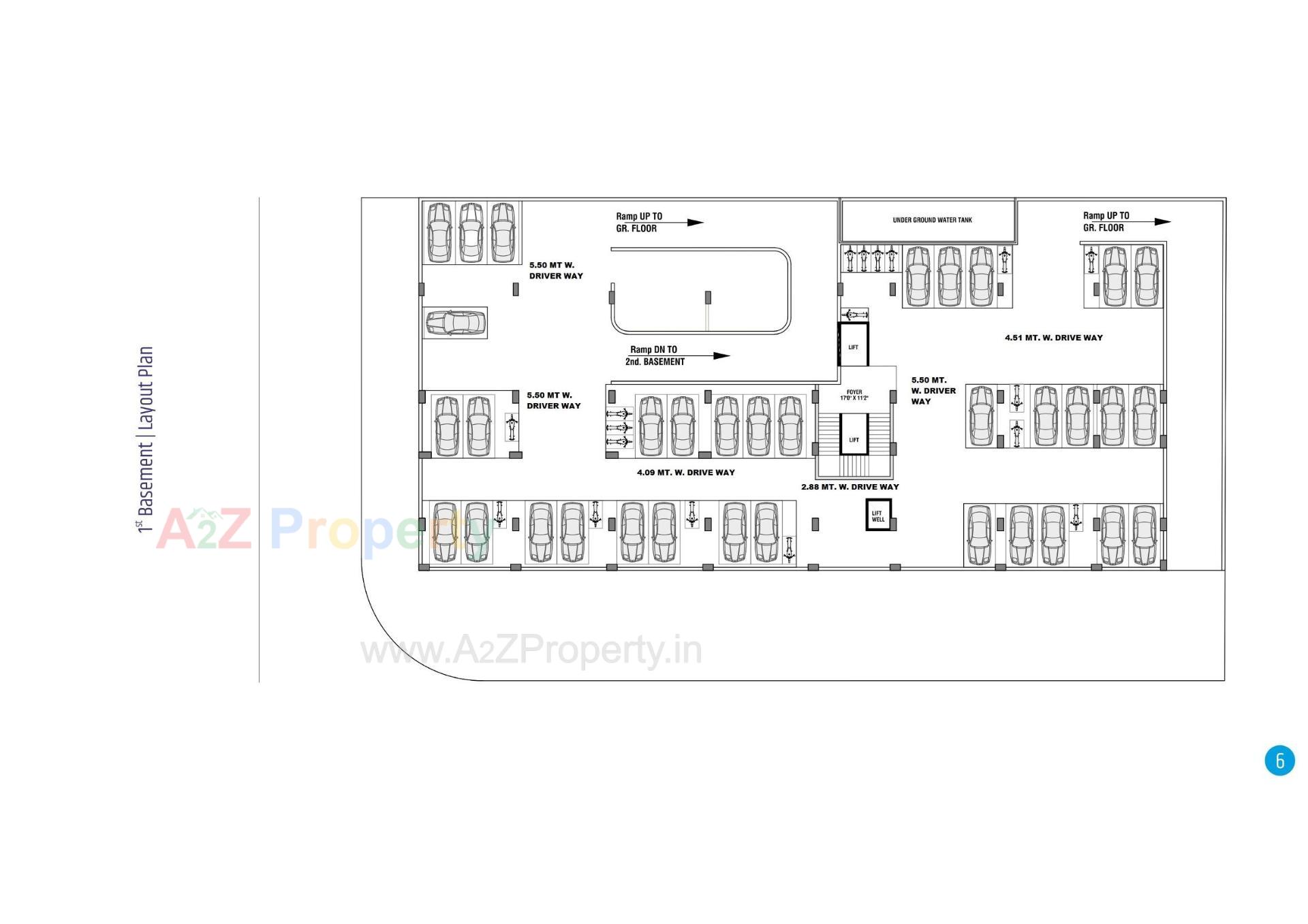 Layout of real estate project One Plus Business Point located at Ahmedabad, Ahmedabad, Gujarat