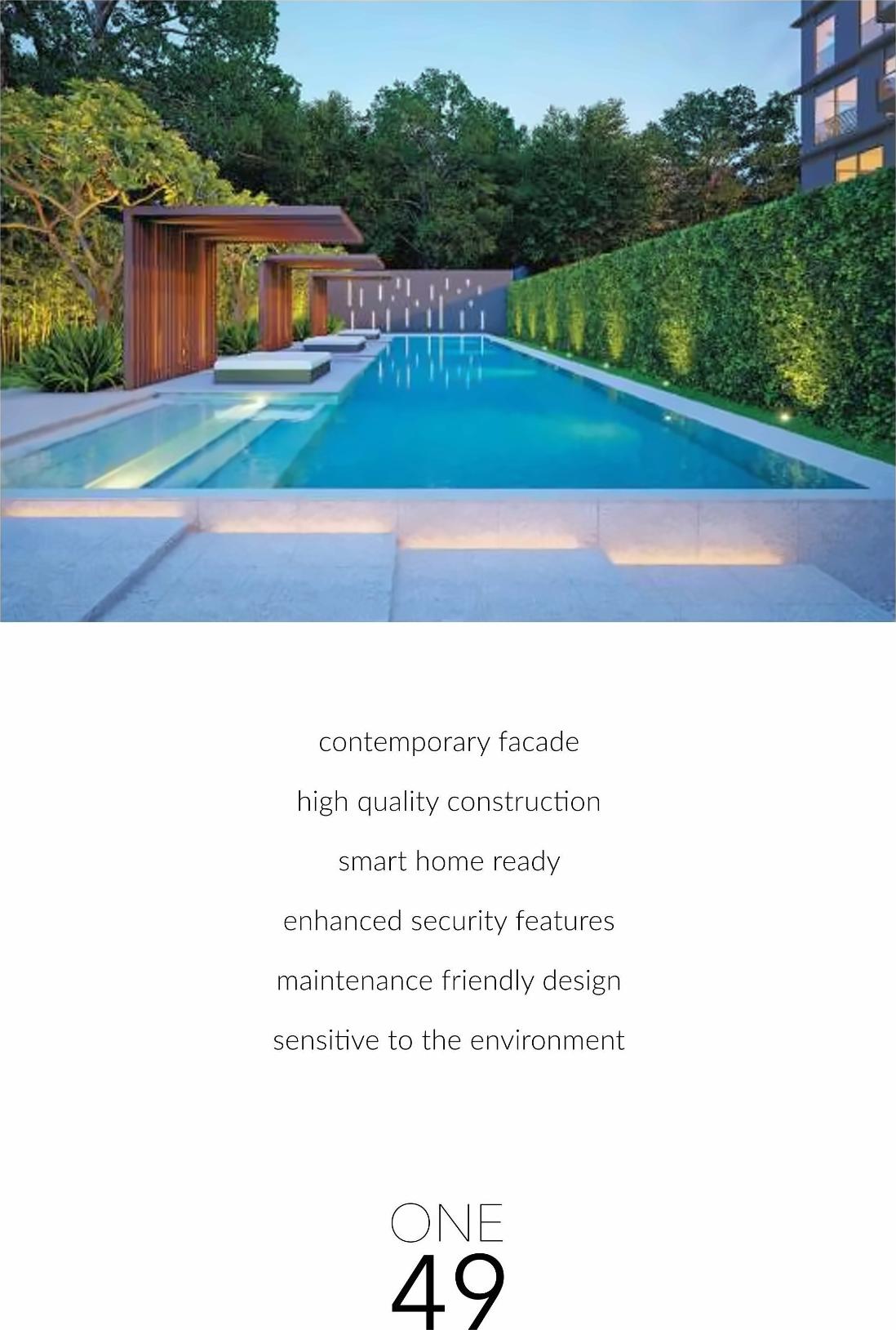 3D Elevation of real estate project One located at Ambli, Ahmedabad, Gujarat