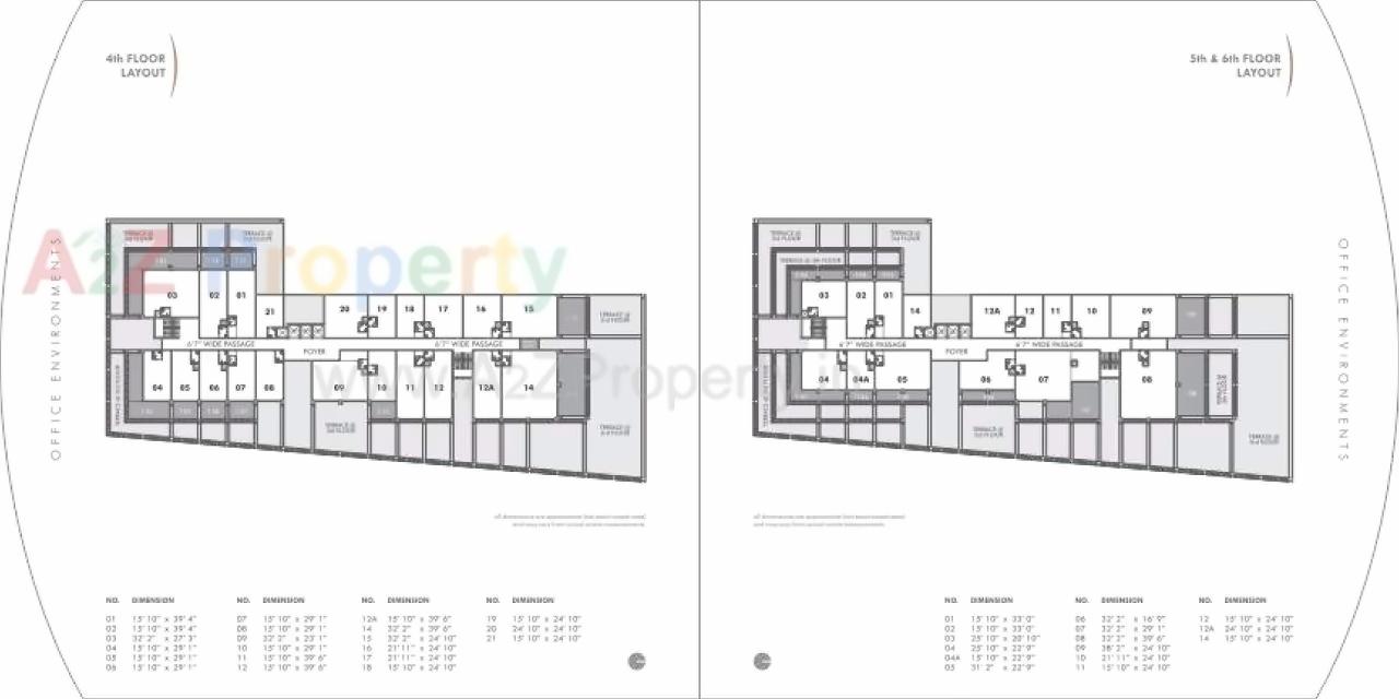 Layout of real estate project Orbit located at City, Ahmedabad, Gujarat