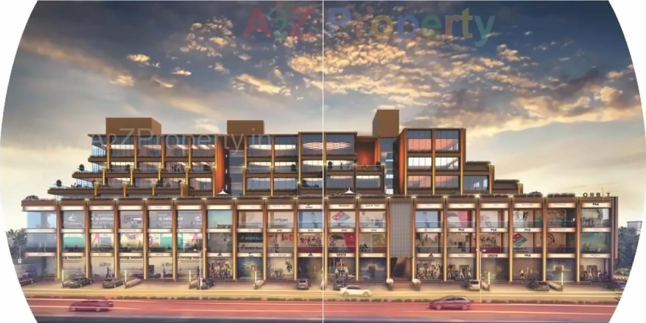 3D Elevation of real estate project Orbit located at City, Ahmedabad, Gujarat