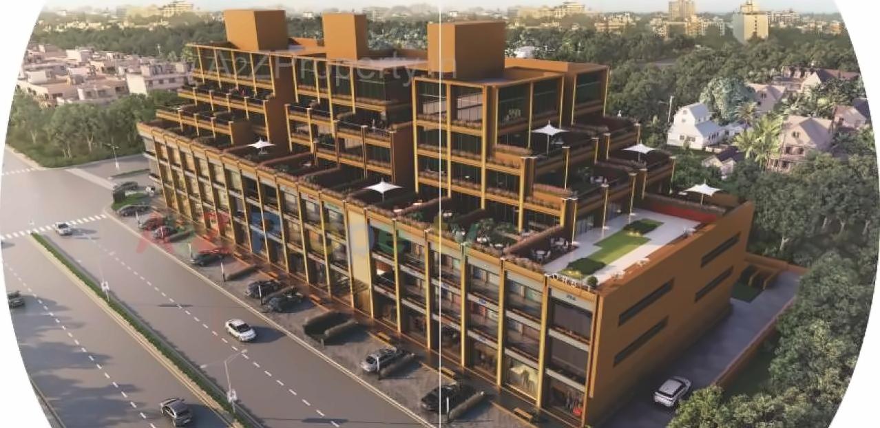 3D Elevation of real estate project Orbit located at City, Ahmedabad, Gujarat