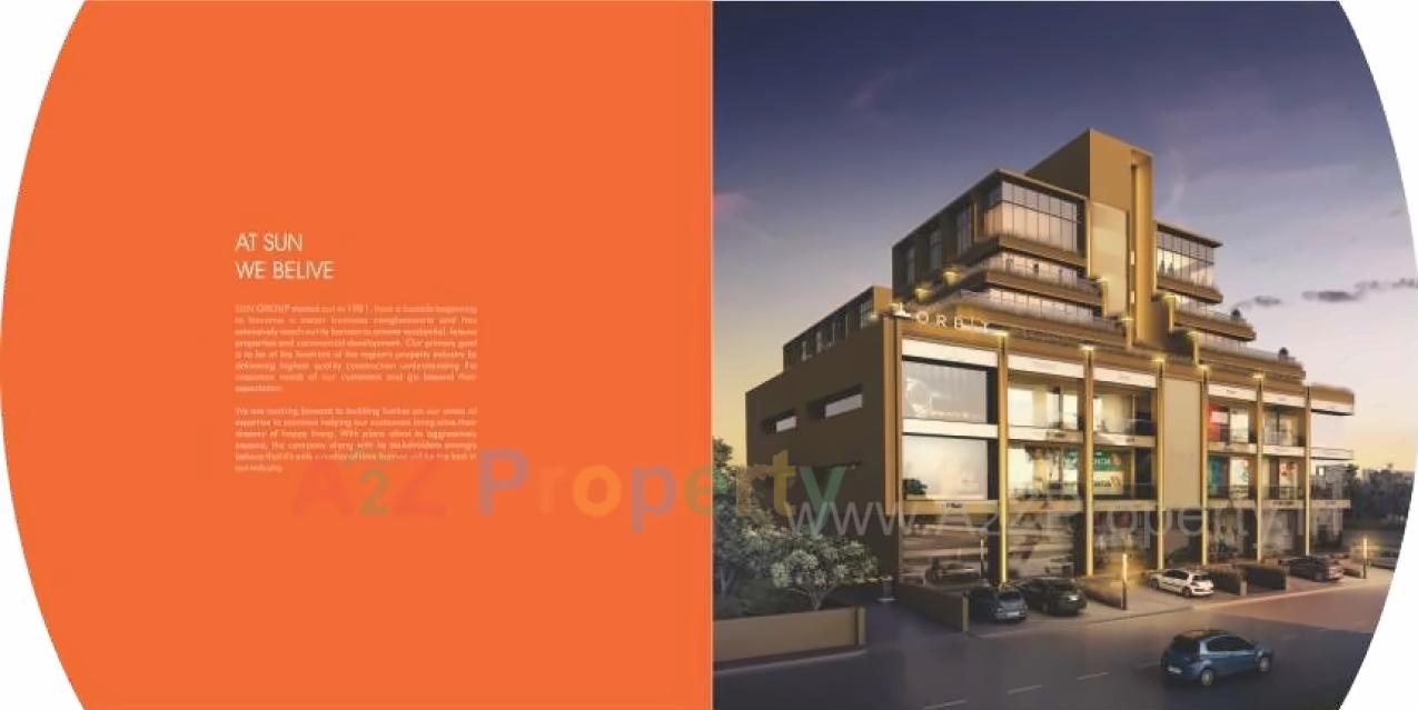 3D Elevation of real estate project Orbit located at City, Ahmedabad, Gujarat