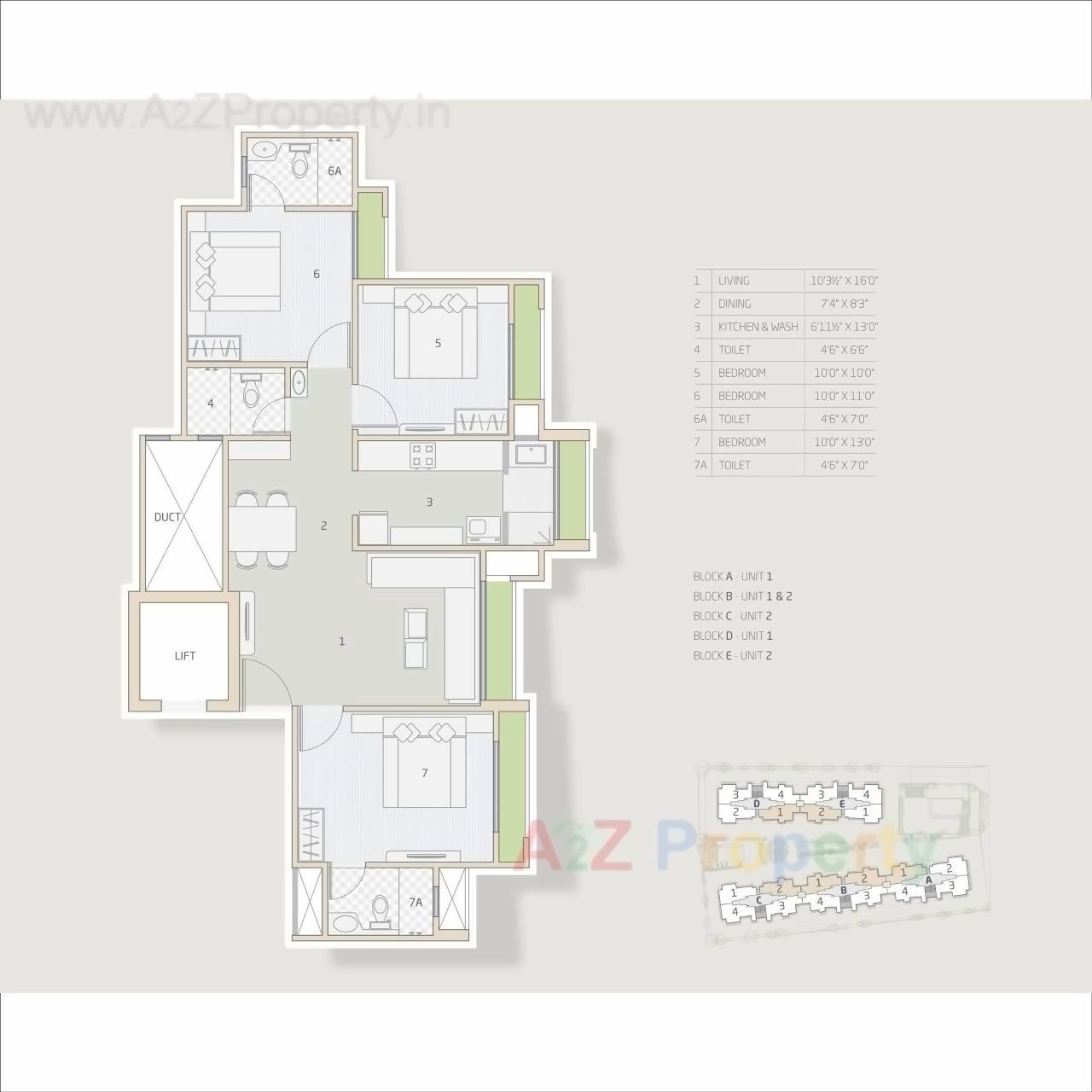 Layout of real estate project Orchid Divine located at Ahmedabad, Ahmedabad, Gujarat