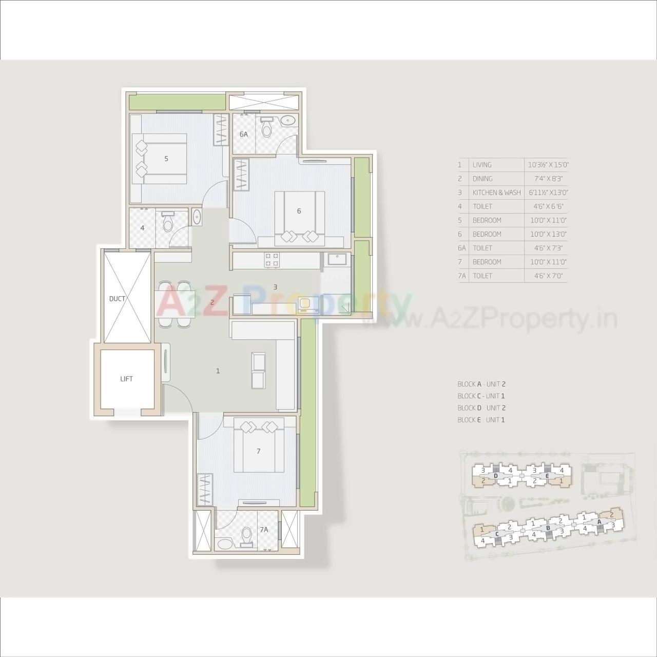Layout of real estate project Orchid Divine located at Ahmedabad, Ahmedabad, Gujarat