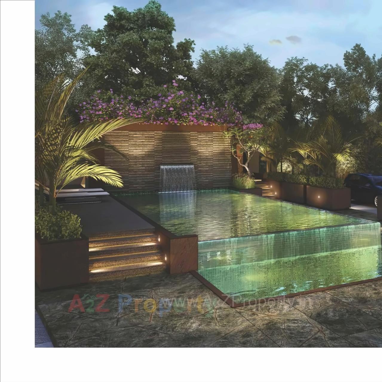 3D Elevation of real estate project Orchid Divine located at Ahmedabad, Ahmedabad, Gujarat