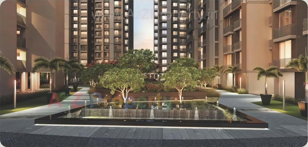 3D Elevation of real estate project Orchid Heaven located at City, Ahmedabad, Gujarat