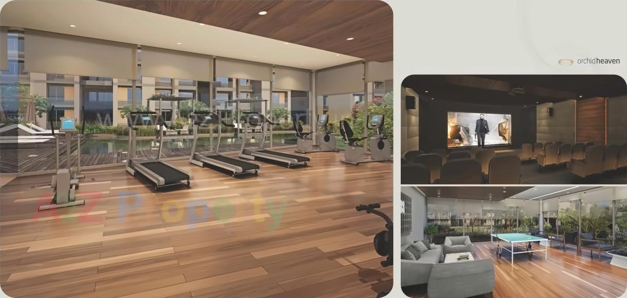 3D Elevation of real estate project Orchid Heaven located at City, Ahmedabad, Gujarat