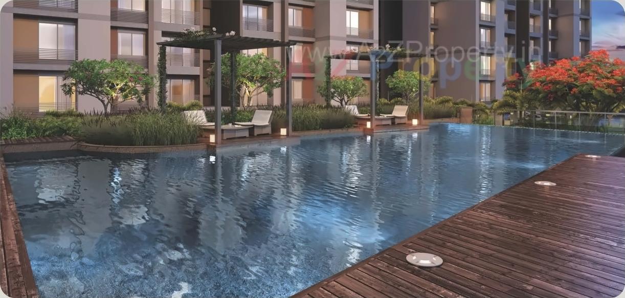 3D Elevation of real estate project Orchid Heaven located at City, Ahmedabad, Gujarat