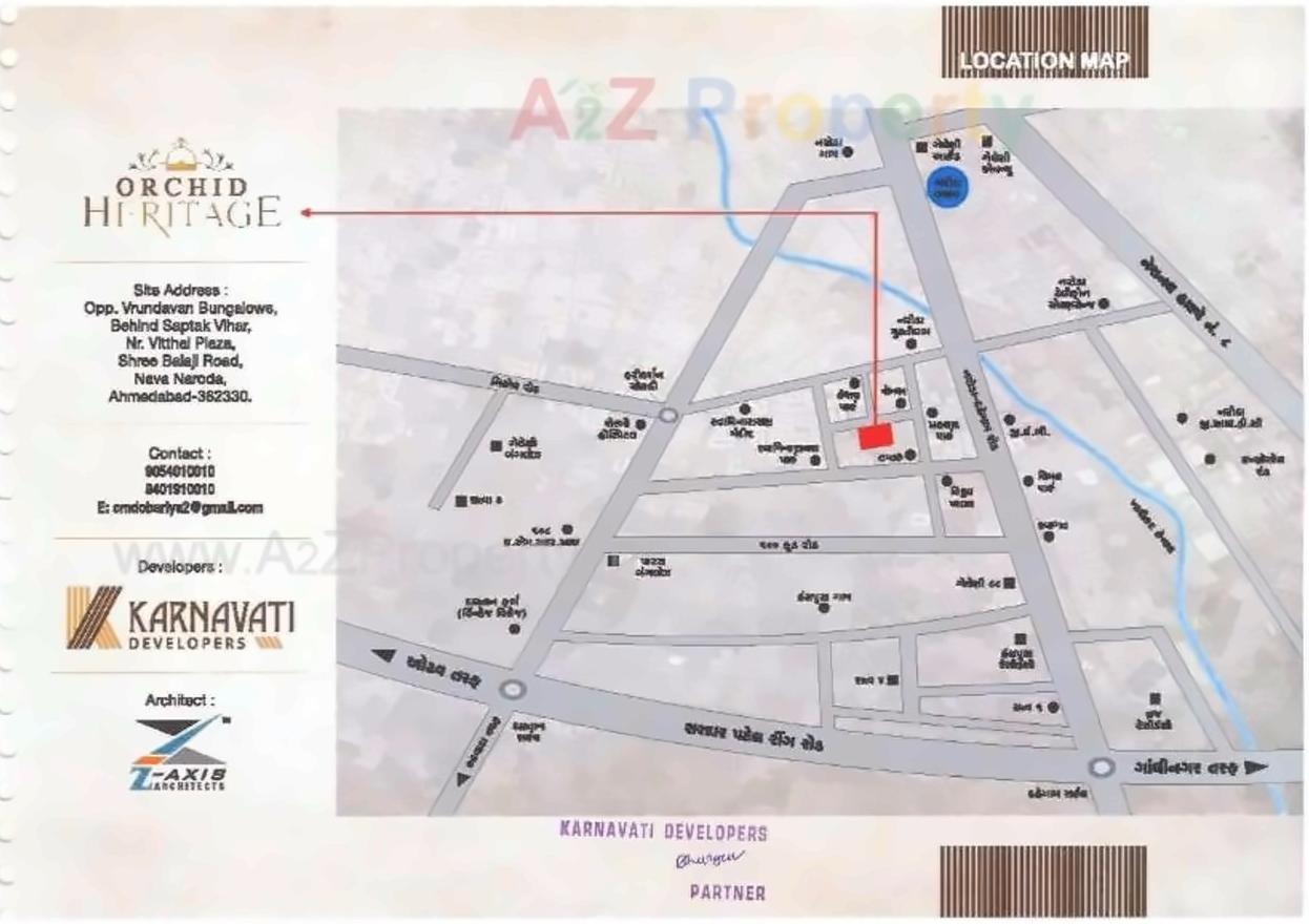  of real estate project Orchid Heritage located at Naroda, Ahmedabad, Gujarat