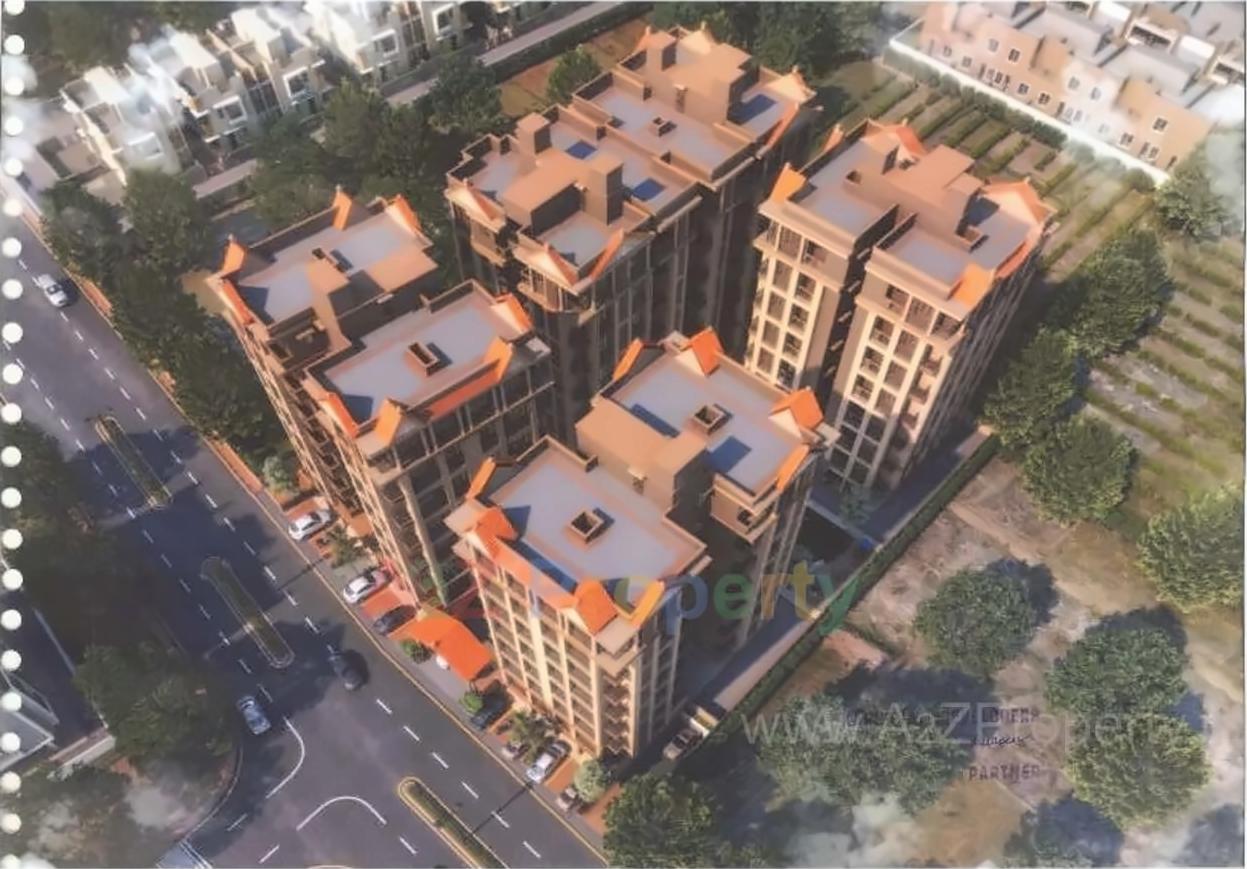 3D Elevation of real estate project Orchid Heritage located at Naroda, Ahmedabad, Gujarat