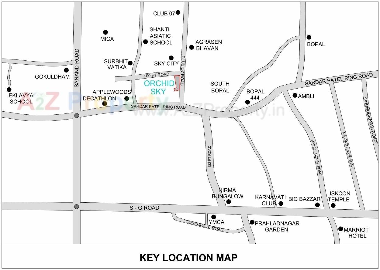  of real estate project Orchid Sky located at Sarkhej, Ahmedabad, Gujarat