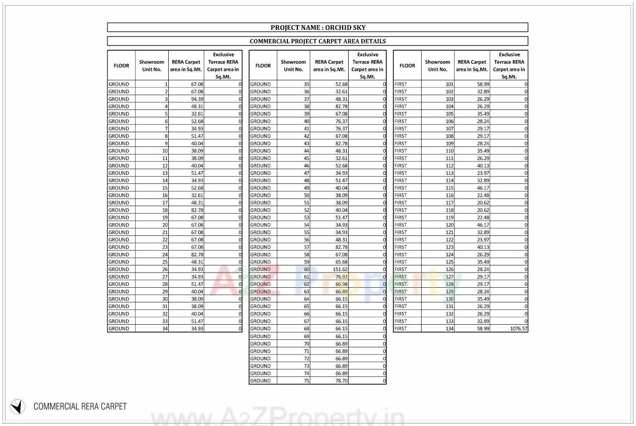  of real estate project Orchid Sky located at Sarkhej, Ahmedabad, Gujarat