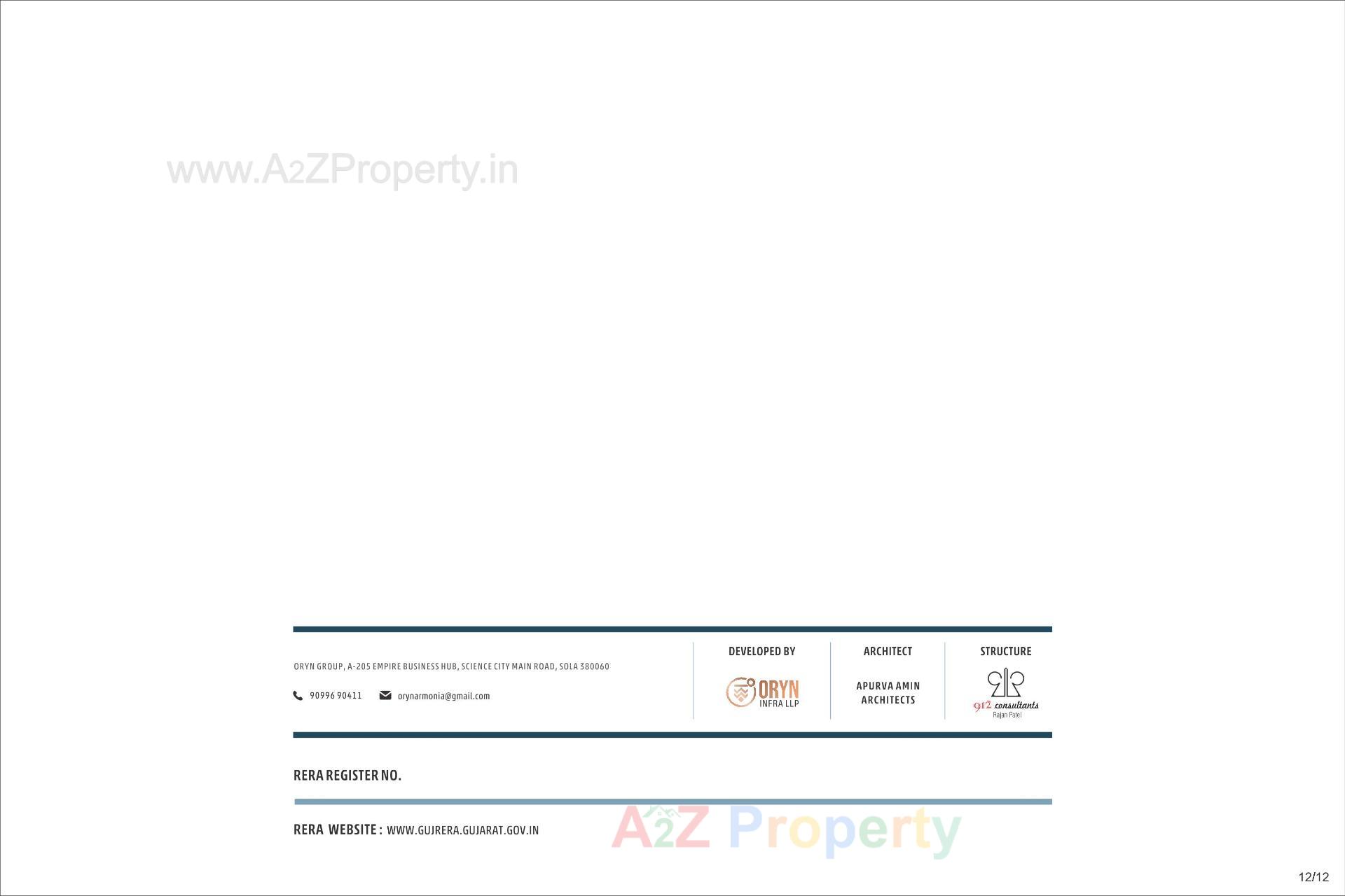  of real estate project Oryn Armonia located at Hebatpur, Ahmedabad, Gujarat