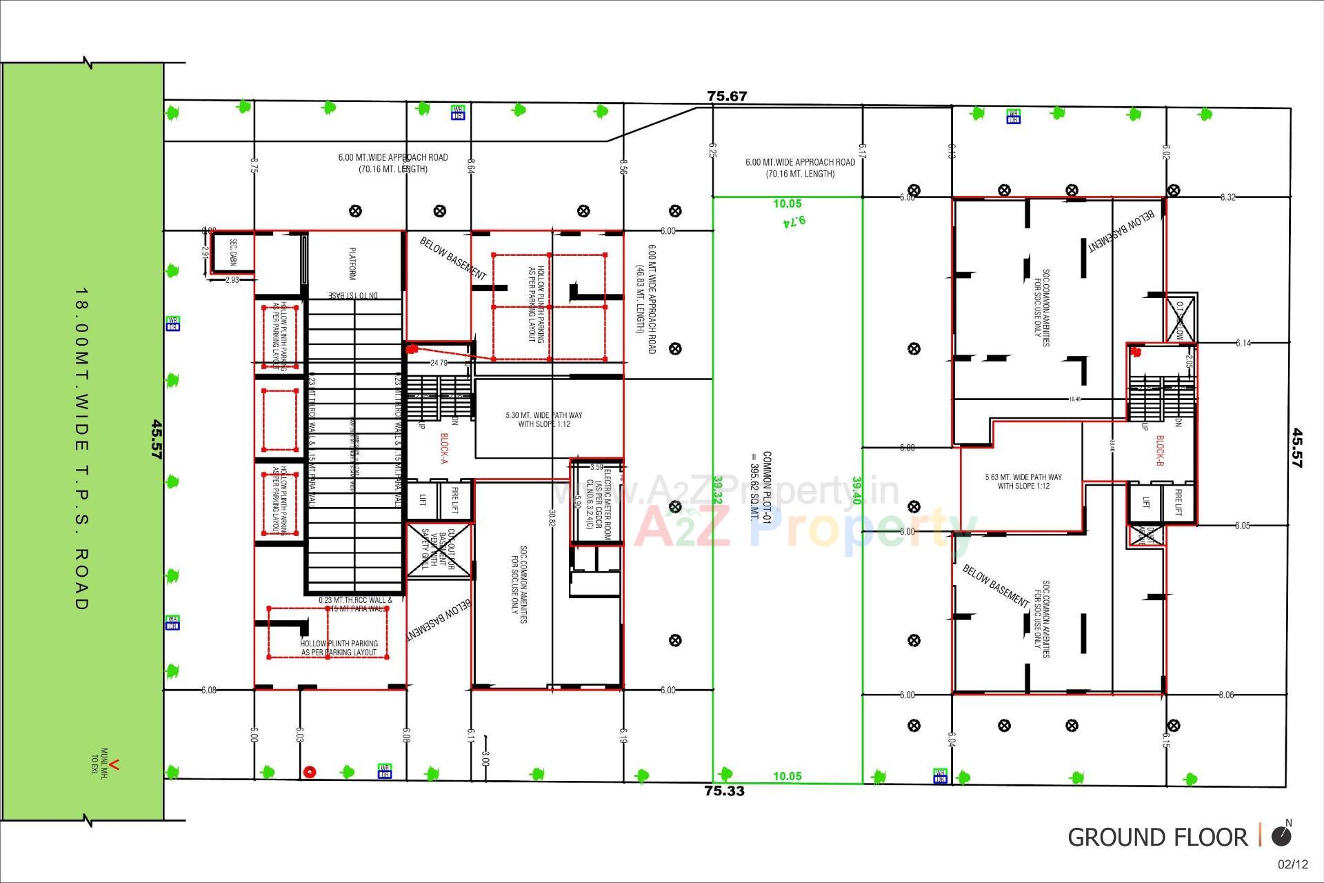 Layout of real estate project Oryn Armonia located at Hebatpur, Ahmedabad, Gujarat