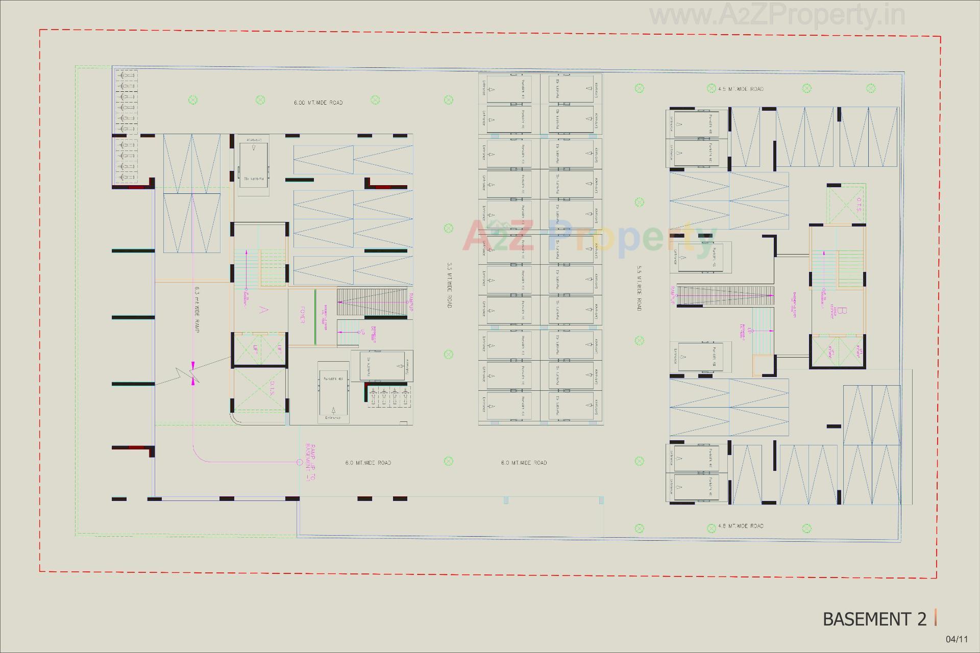 Layout of real estate project Oryn Armonia located at Hebatpur, Ahmedabad, Gujarat
