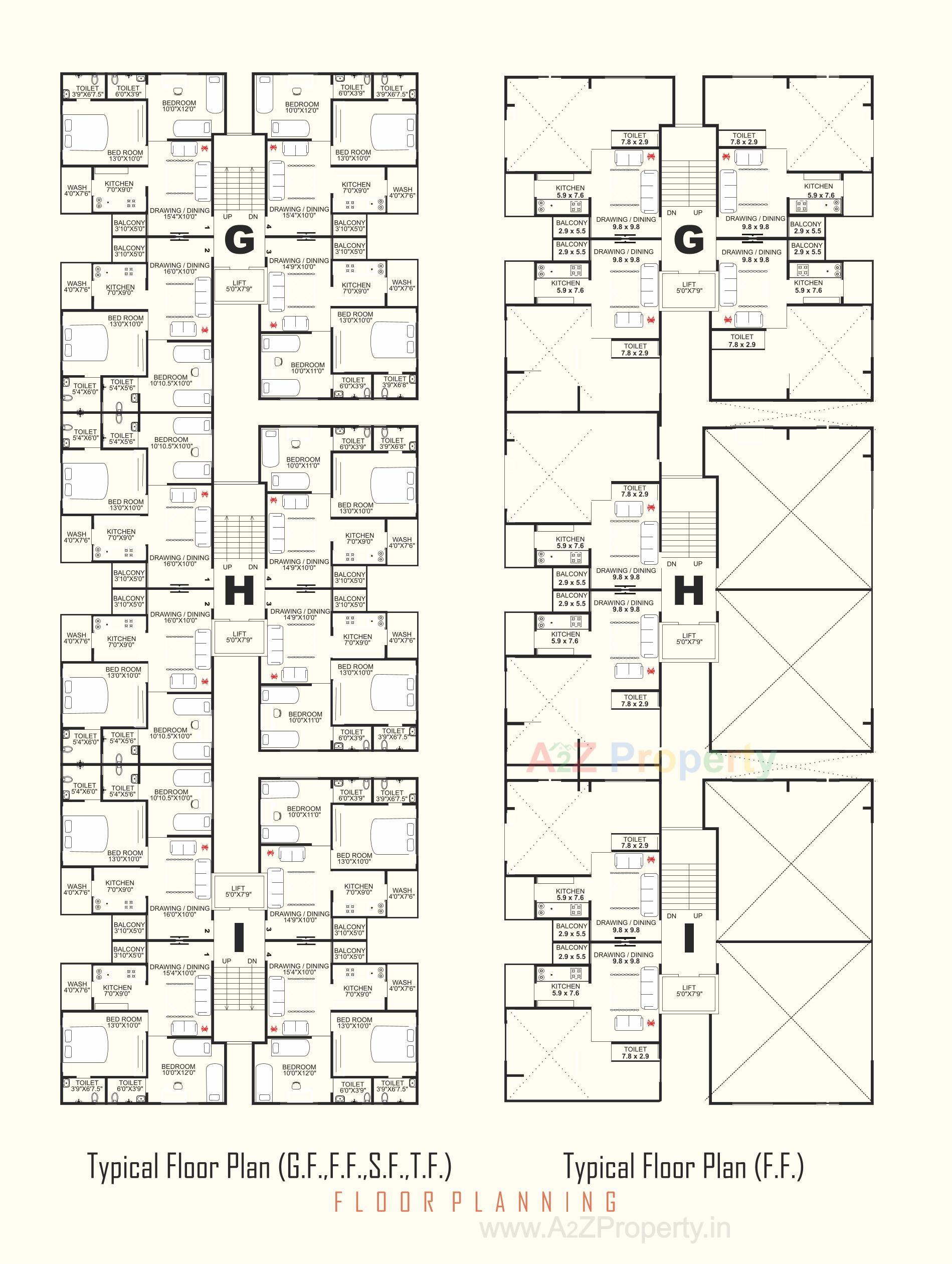 Layout of real estate project Oum Orbit located at Vinzol, Ahmedabad, Gujarat