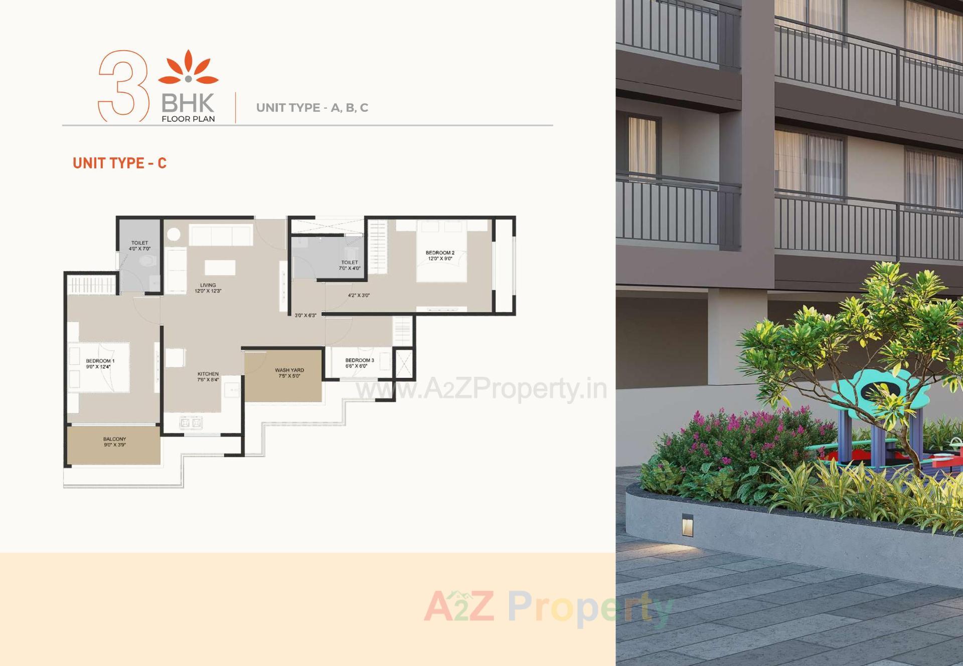 Layout of real estate project Paarijat Vishvash located at Vatva, Ahmedabad, Gujarat