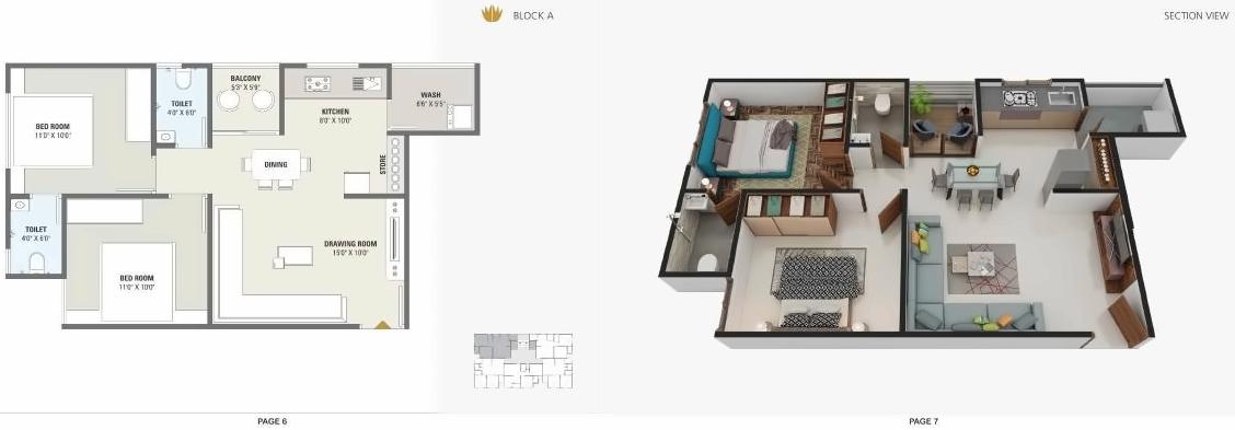 Layout of real estate project Paavan Residency located at Hanspura, Ahmedabad, Gujarat
