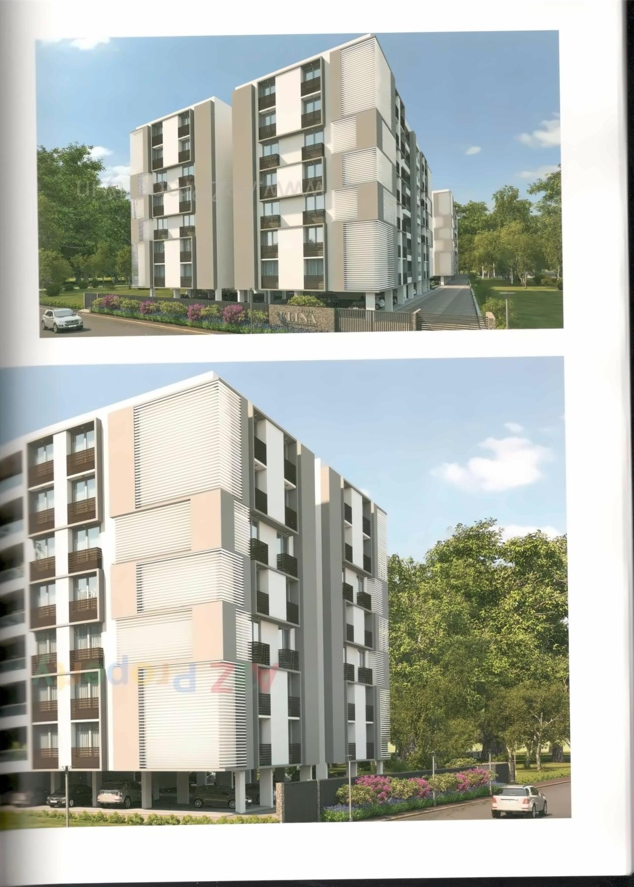 3D Elevation of real estate project Palak Elina located at Ambli, Ahmedabad, Gujarat