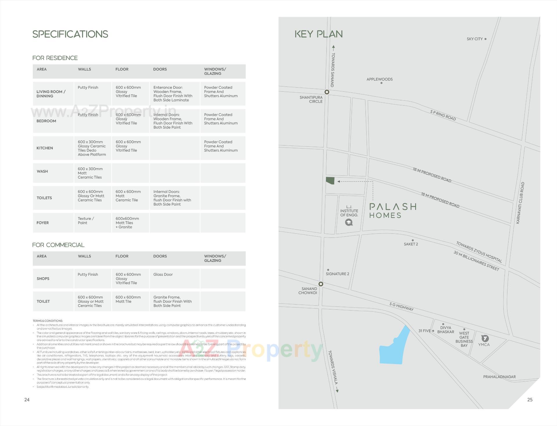  of real estate project Palash Homes located at Sarkhej, Ahmedabad, Gujarat