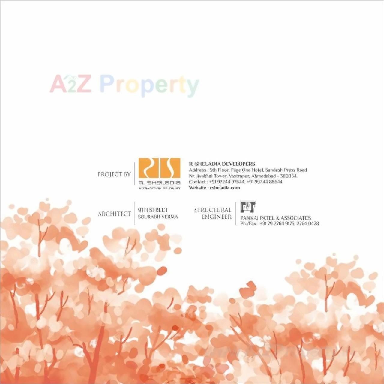  of real estate project Palash Residences located at Bopal, Ahmedabad, Gujarat