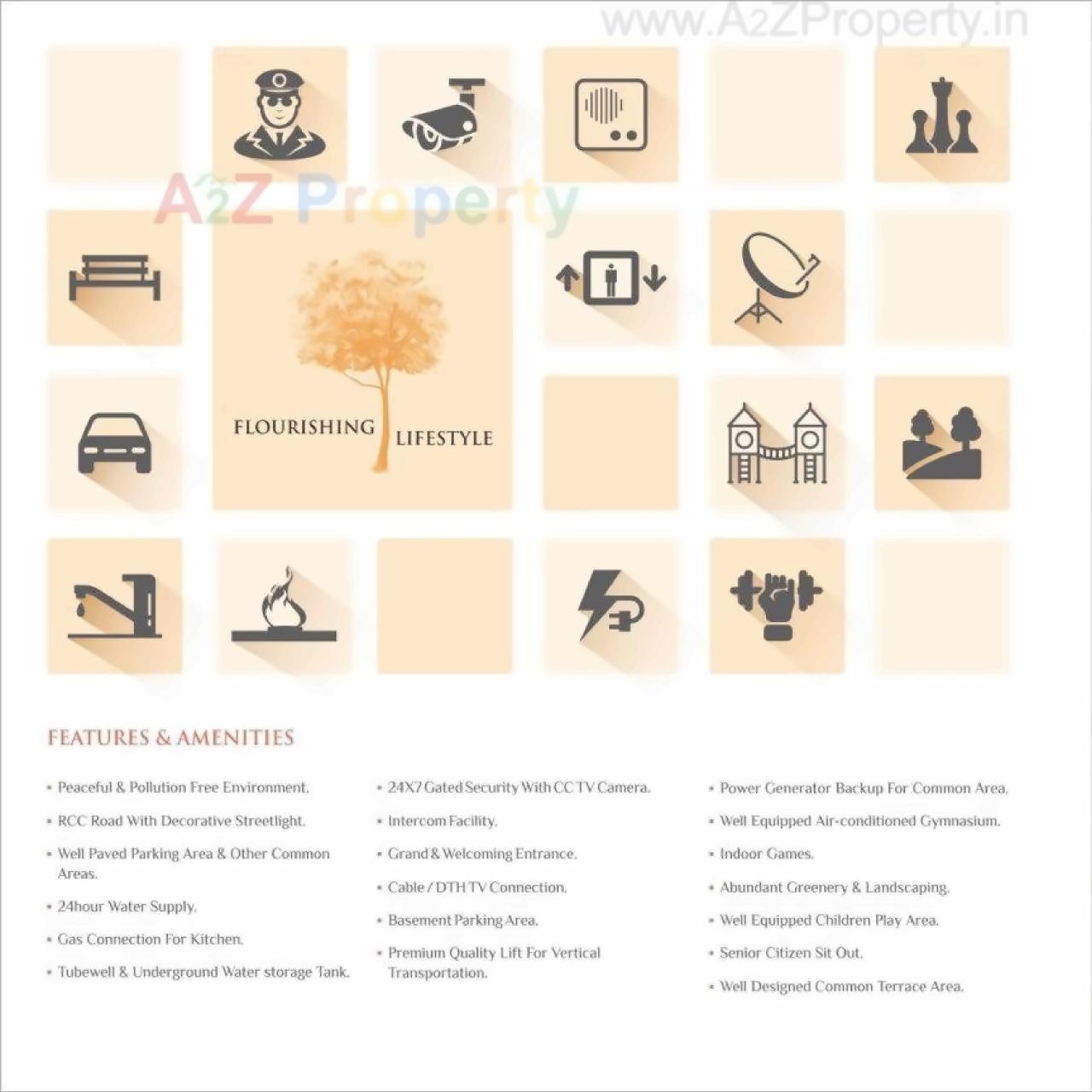 Amenities of Palash Residences