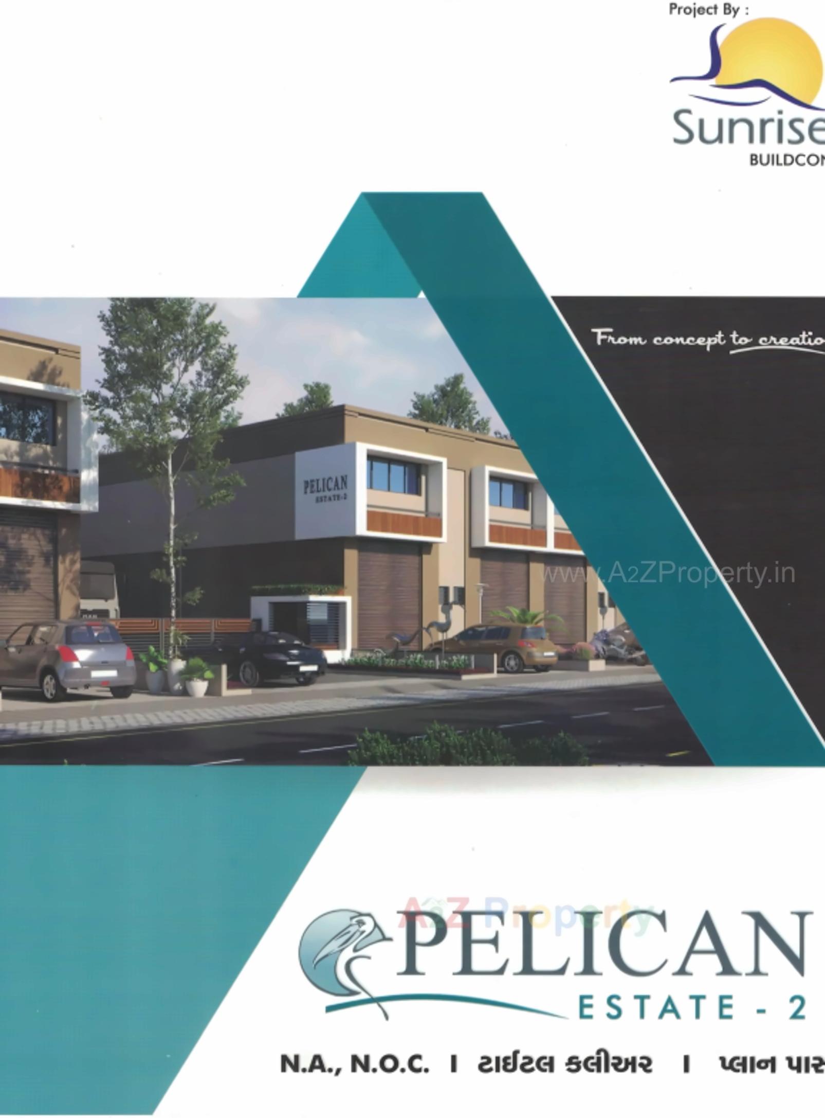 3D Elevation of real estate project Palican Estate located at Ahmedabad, Ahmedabad, Gujarat