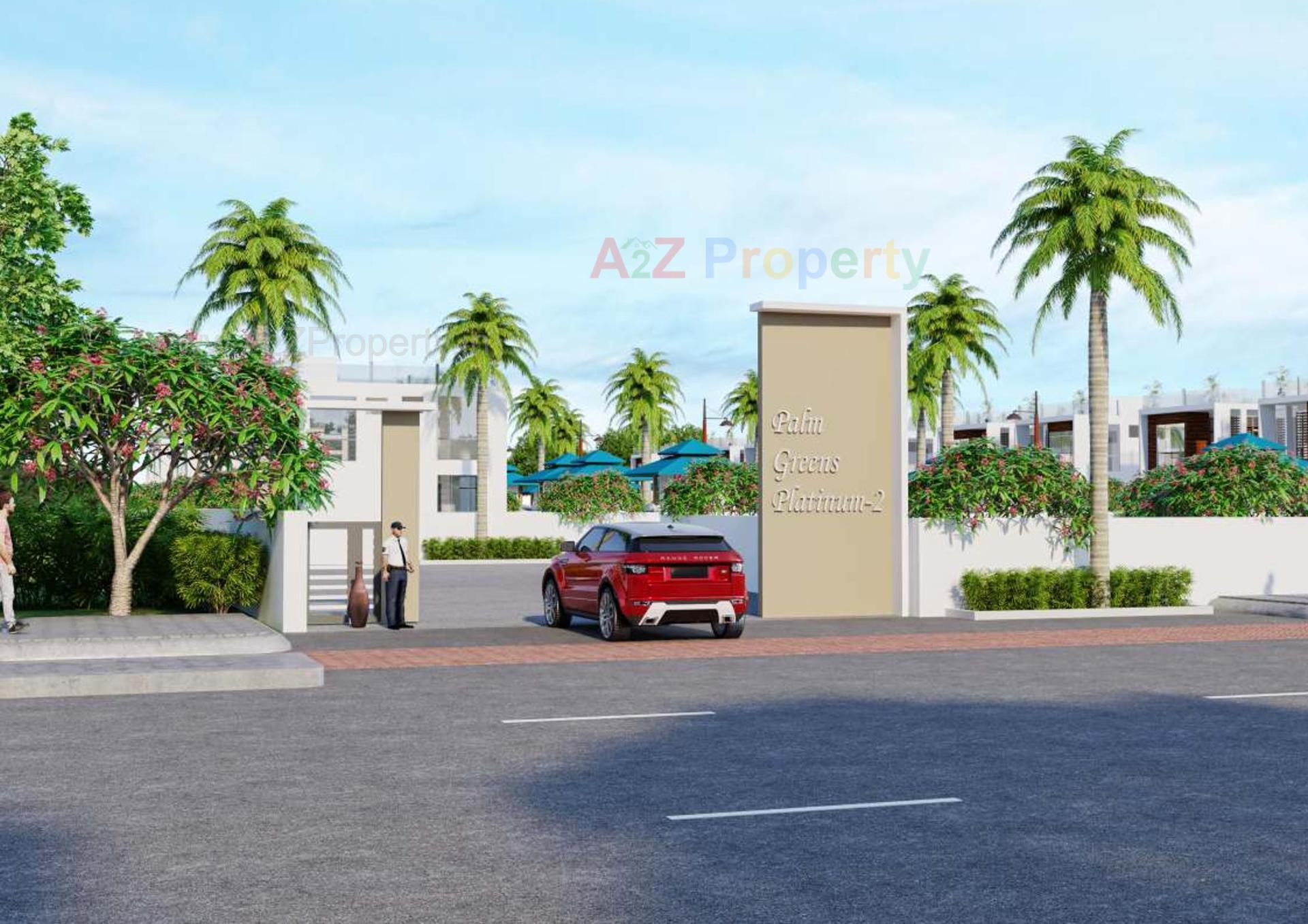 3D Elevation of real estate project Palm Greens Platinum located at Dholera, Ahmedabad, Gujarat