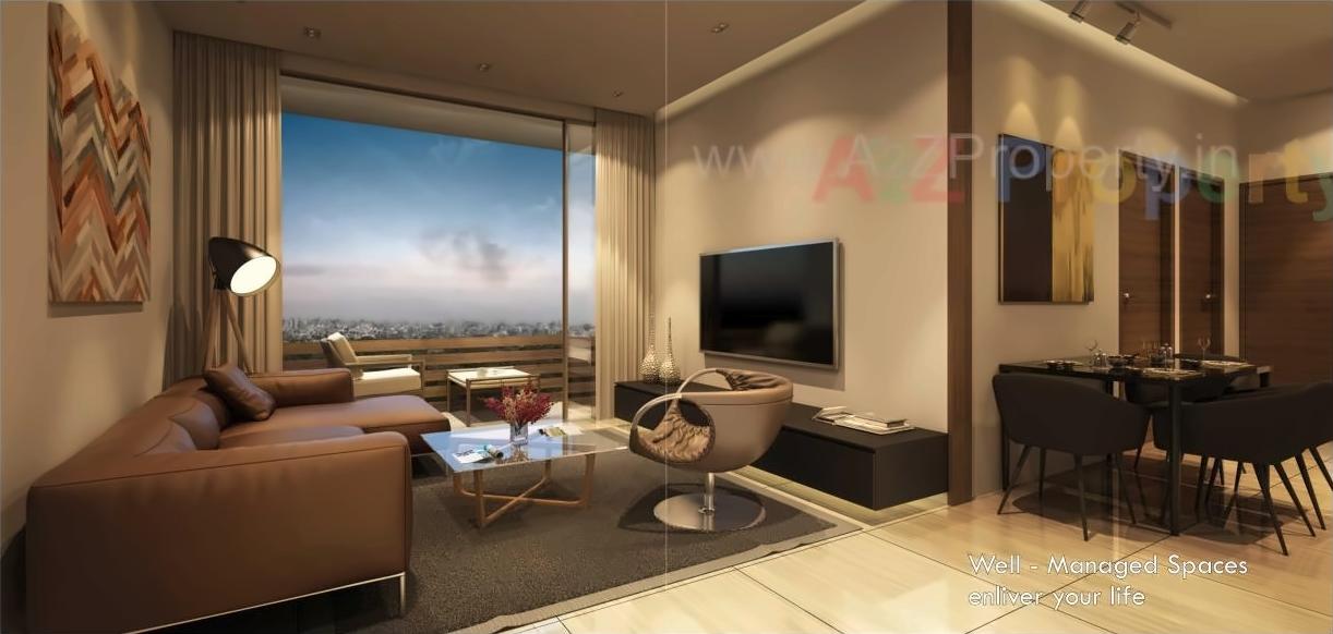 3D Elevation of real estate project Pancham Kimberly located at Zundal, Ahmedabad, Gujarat