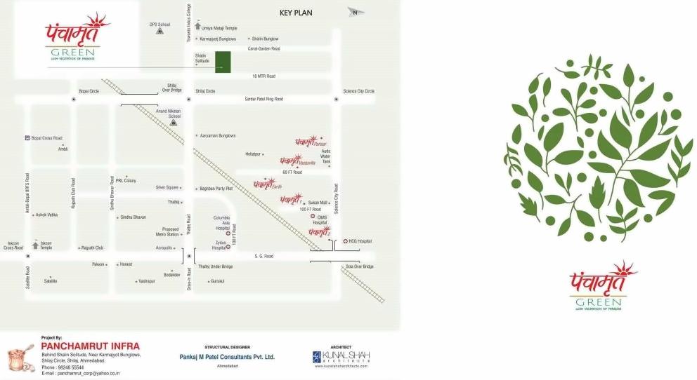  of real estate project Panchamrut Green located at Shilaj, Ahmedabad, Gujarat