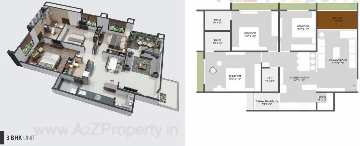 Layout of real estate project Panchmukhi Hexa located at Bopal, Ahmedabad, Gujarat
