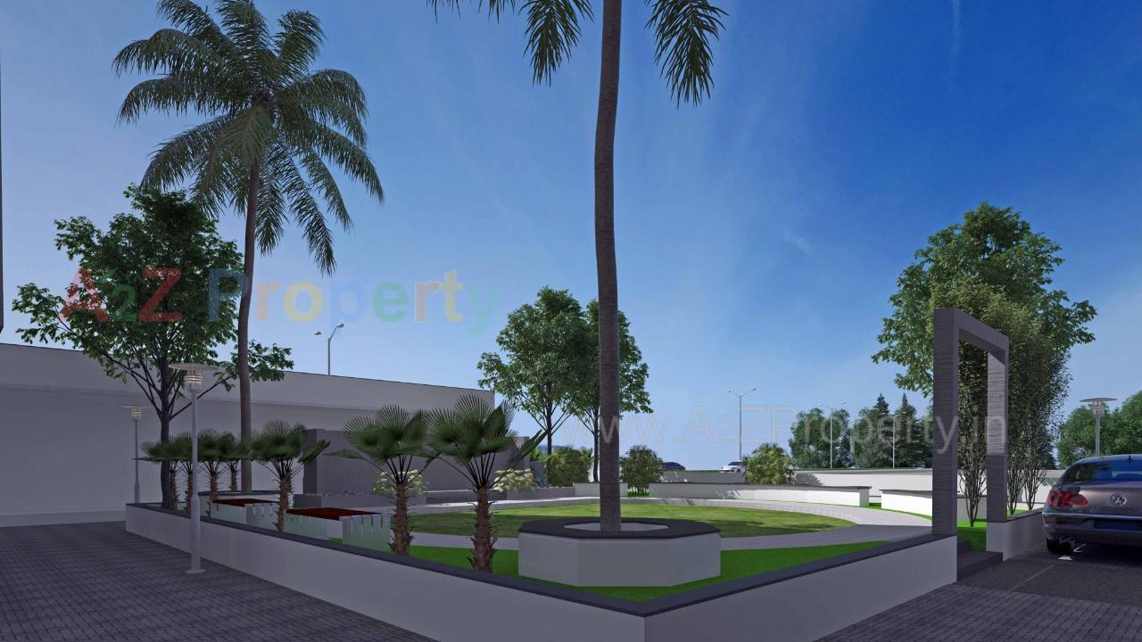 3D Elevation of real estate project Panchmukhi Pride located at Bopal, Ahmedabad, Gujarat