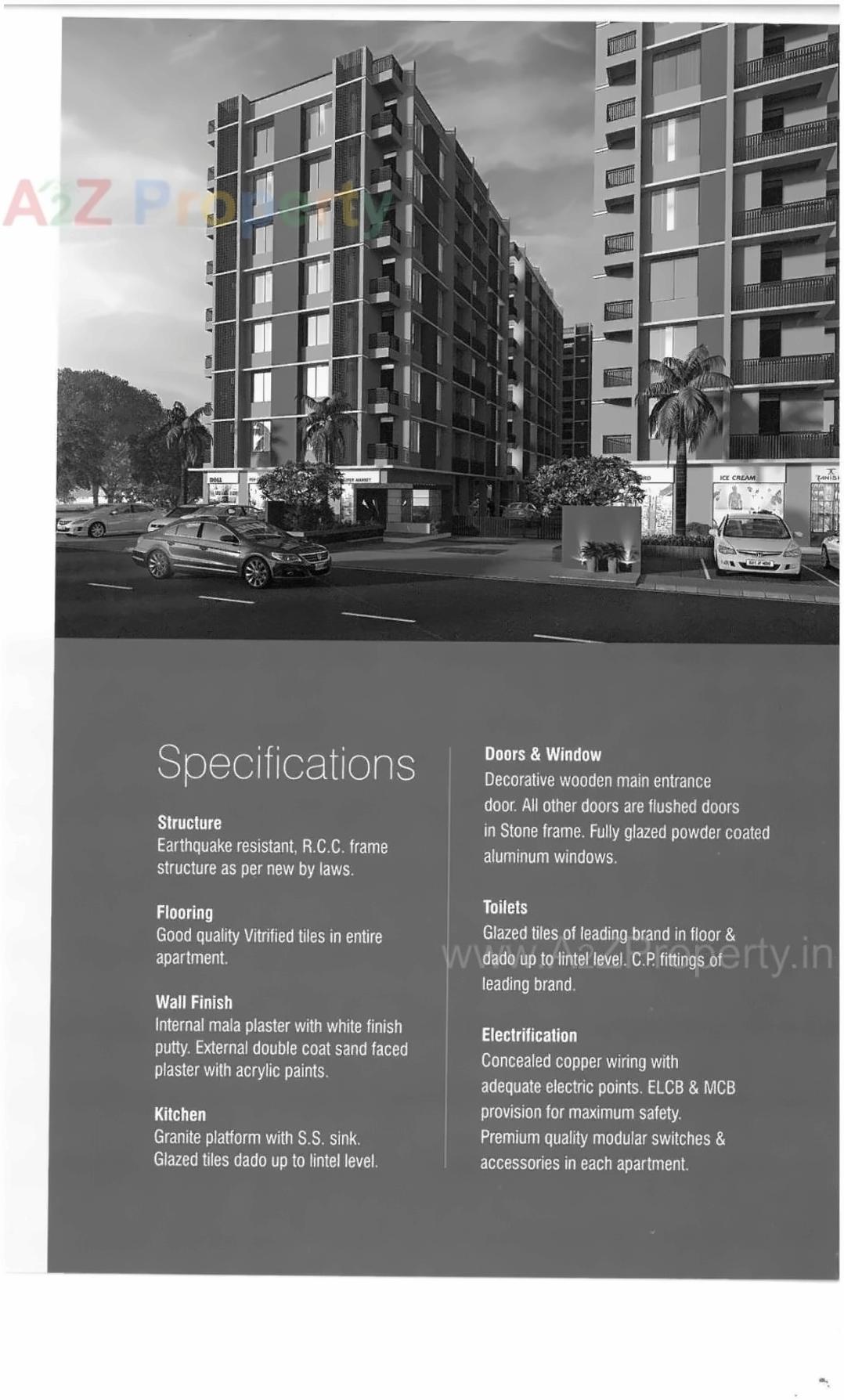  of real estate project Panchshlok Homes located at Tragad, Ahmedabad, Gujarat