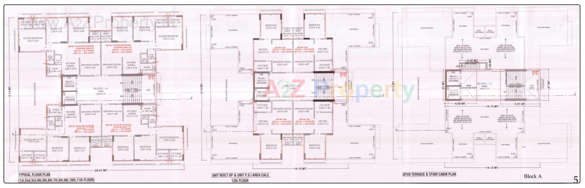 Layout of real estate project Paradise Exotica located at Sarkhej, Ahmedabad, Gujarat
