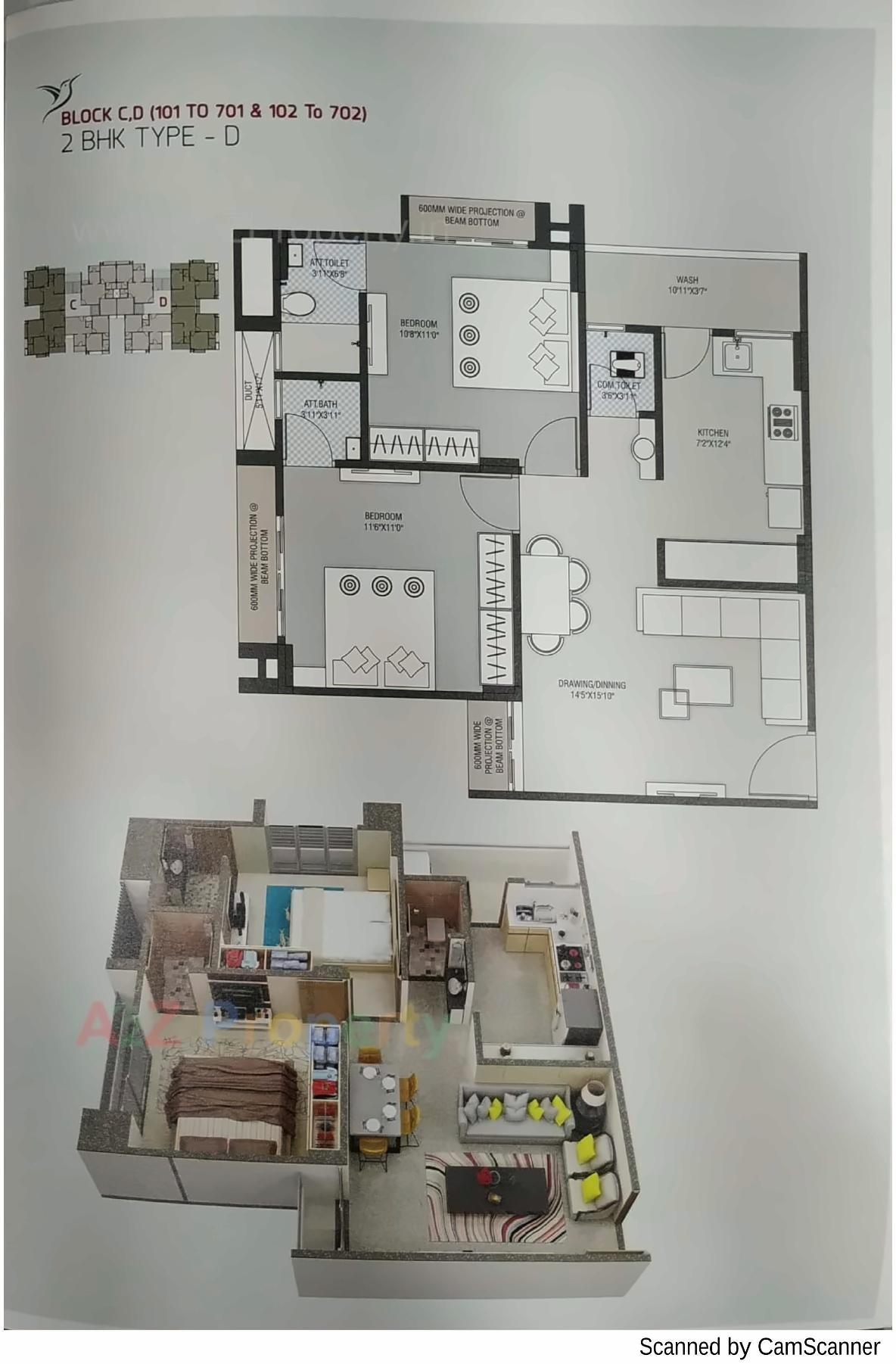 Layout of real estate project Paradise located at Ahmedabad, Ahmedabad, Gujarat