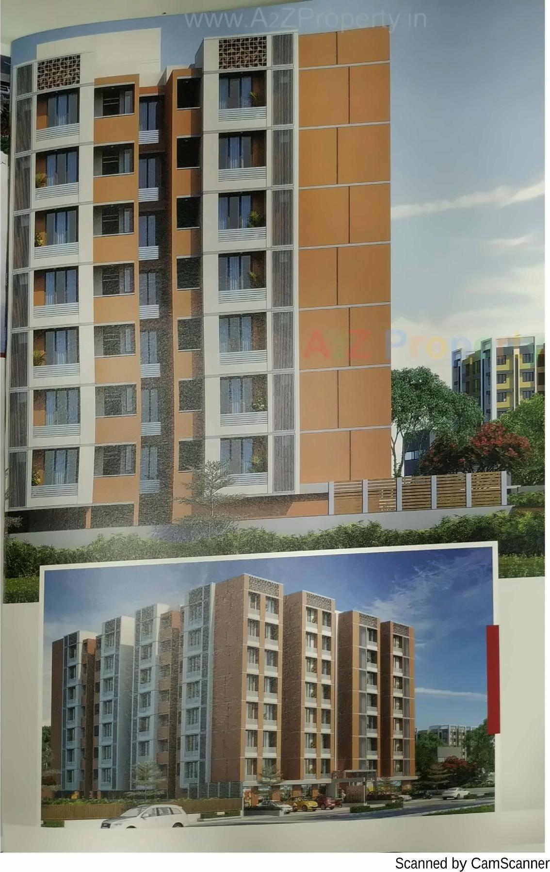 3D Elevation of real estate project Paradise located at Ahmedabad, Ahmedabad, Gujarat