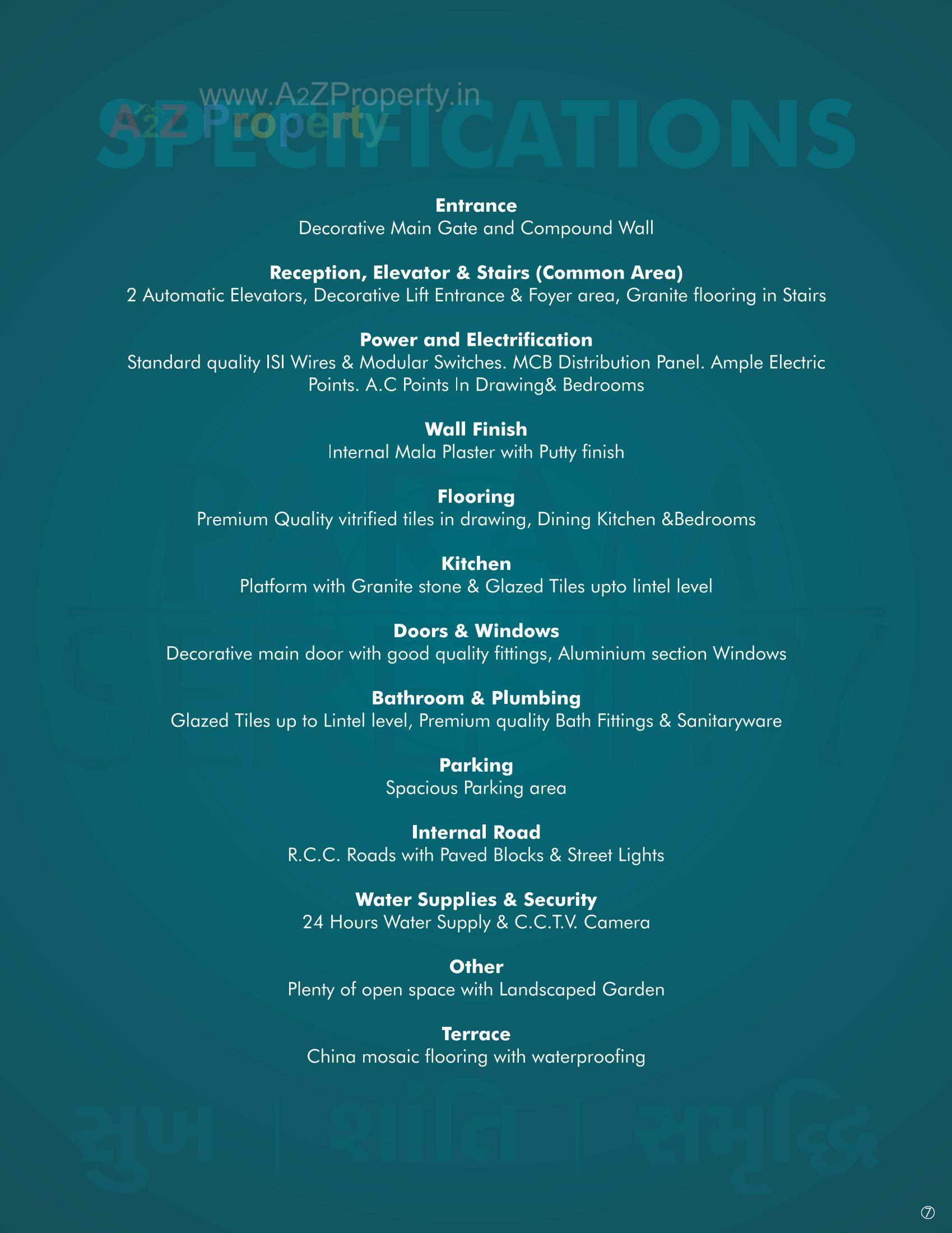  of real estate project Param Serenity located at Muthiya, Ahmedabad, Gujarat